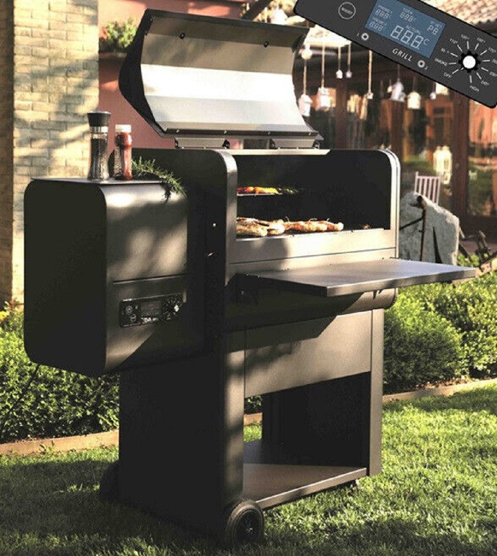 Apex Kombigrill Pelletgrill XXL Pellet Grill Räuchergrill Smoker BBQ 56304