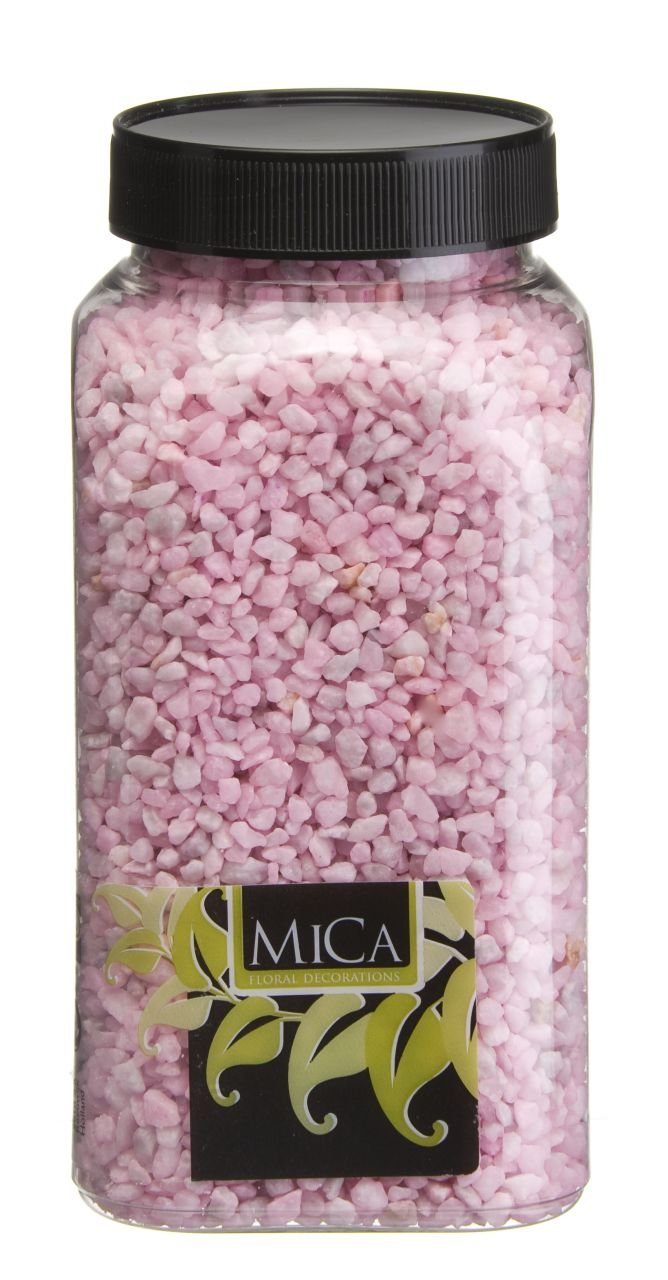 Mica Decorations Dekosteine Mica Decorations Dekoration Granulat rosa 650 ml 1