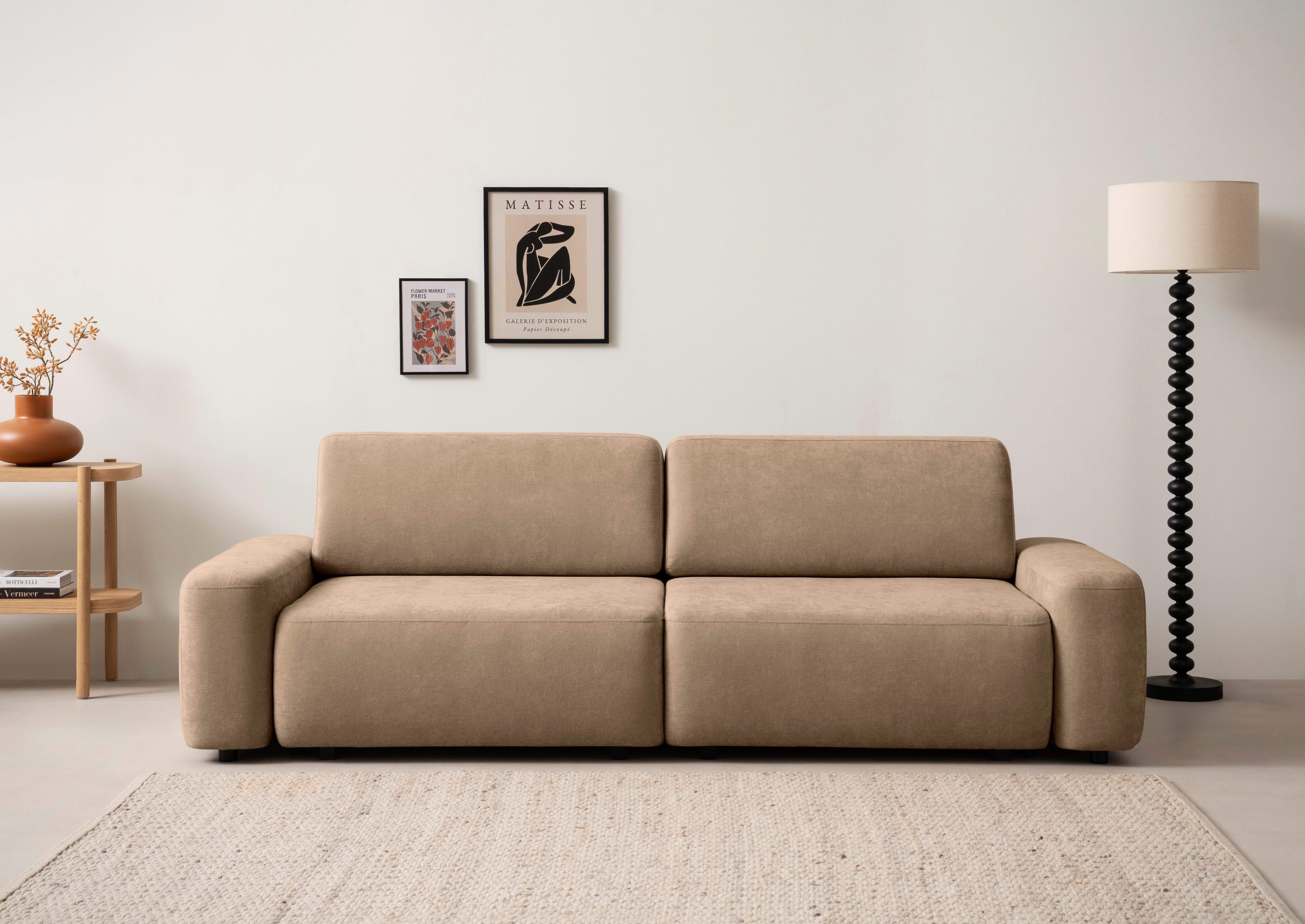 INOSIGN 3-Sitzer TORGE (257cm), Sofa,Schlafsofa in günstig online kaufen