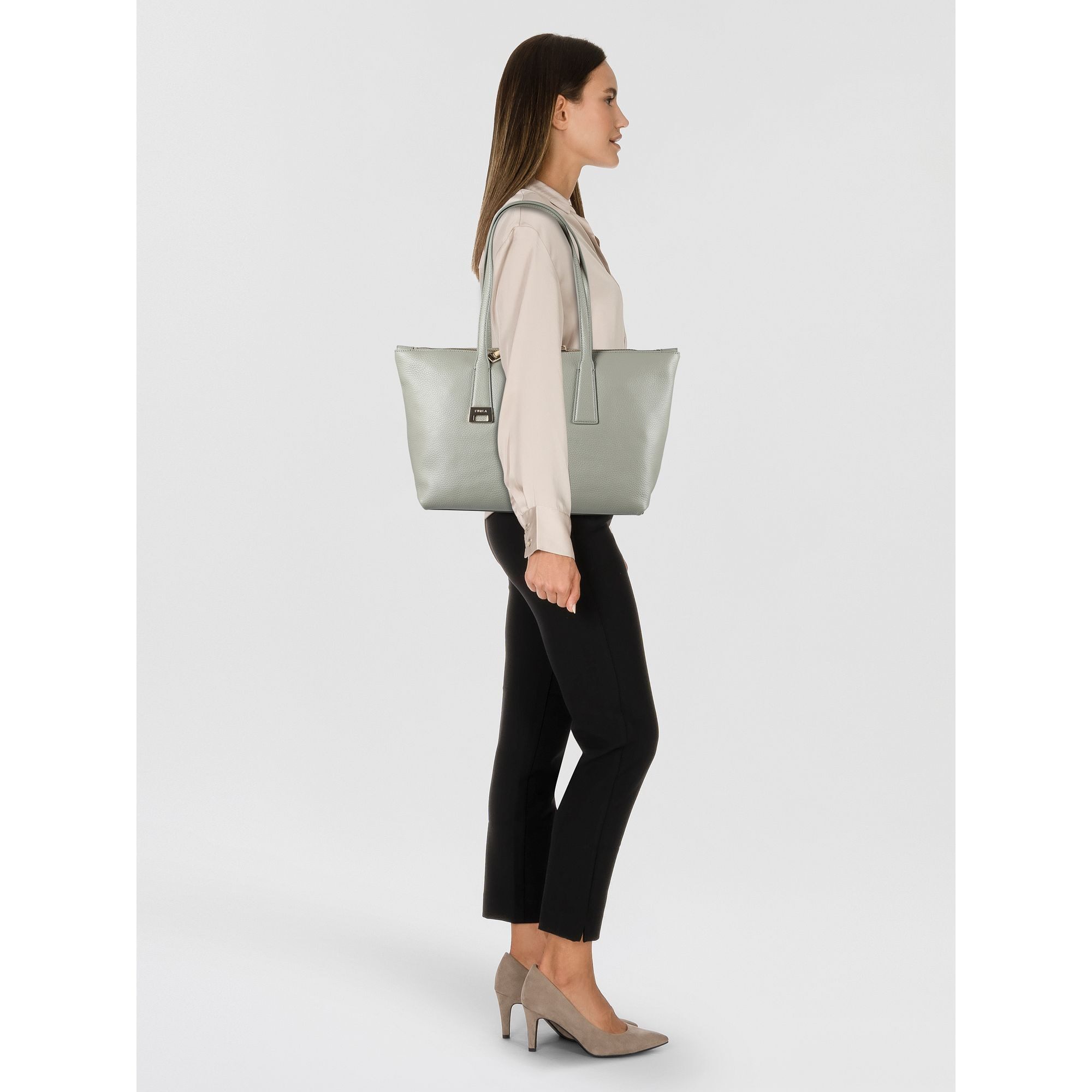 Furla Shopper Olivia, Leder
