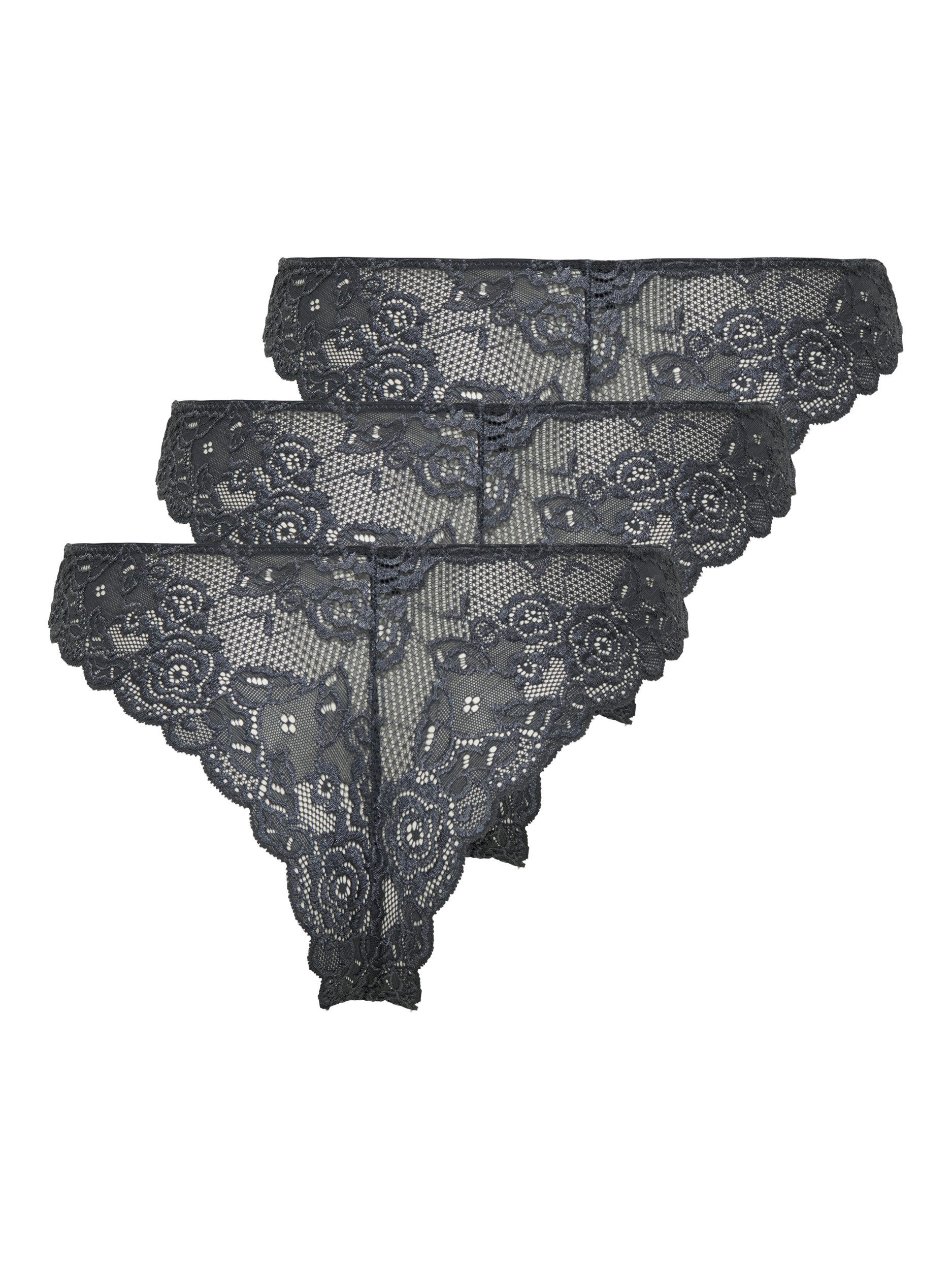 ONLY Brasilslip ONLCHLOE LACE BRAZIL 3-PACK NOOS ACC (Packung, 3-St) günstig online kaufen