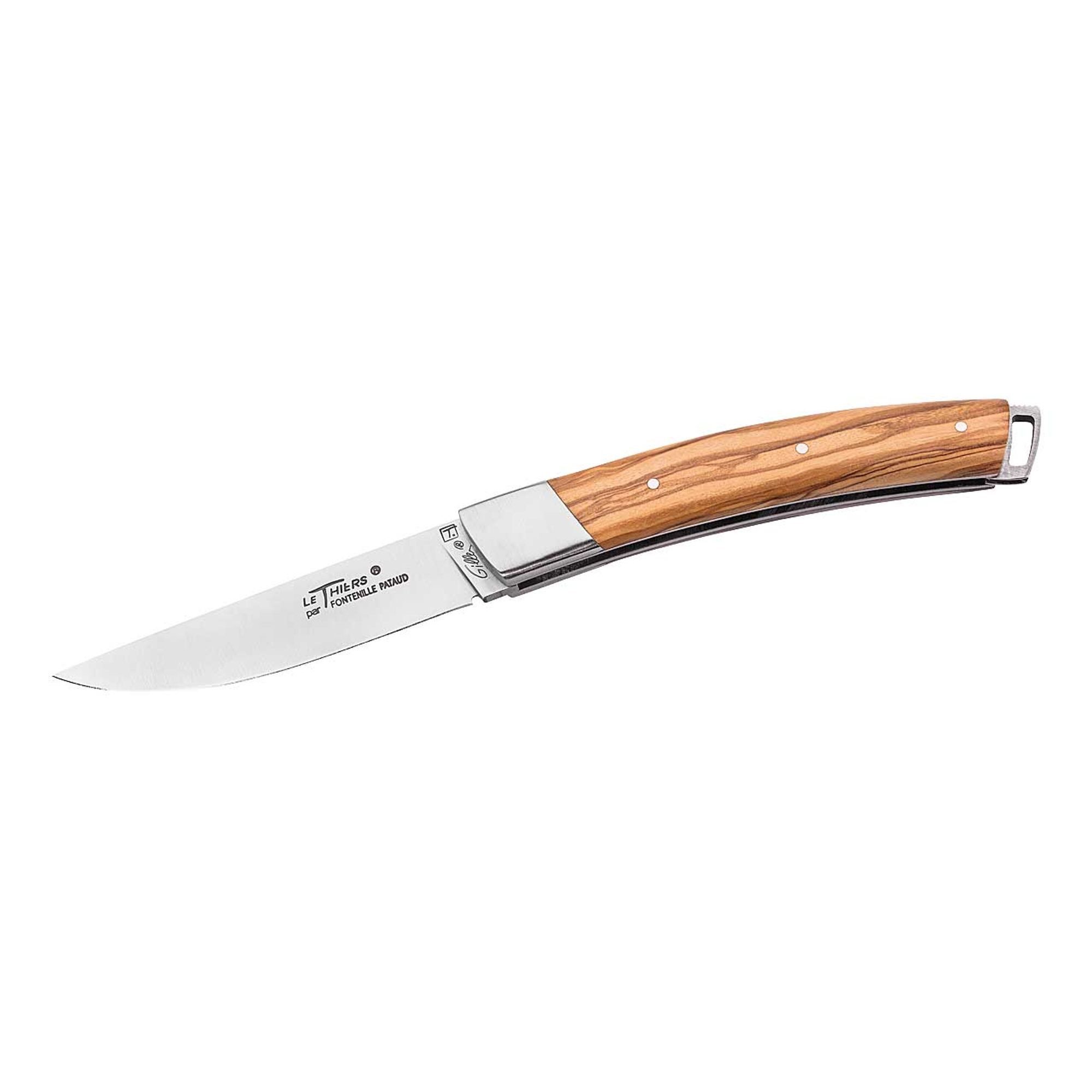 Fontenille Pataud Taschenmesser Fontenille Pataud LE THIERS NATURE, Olivenholz 261512