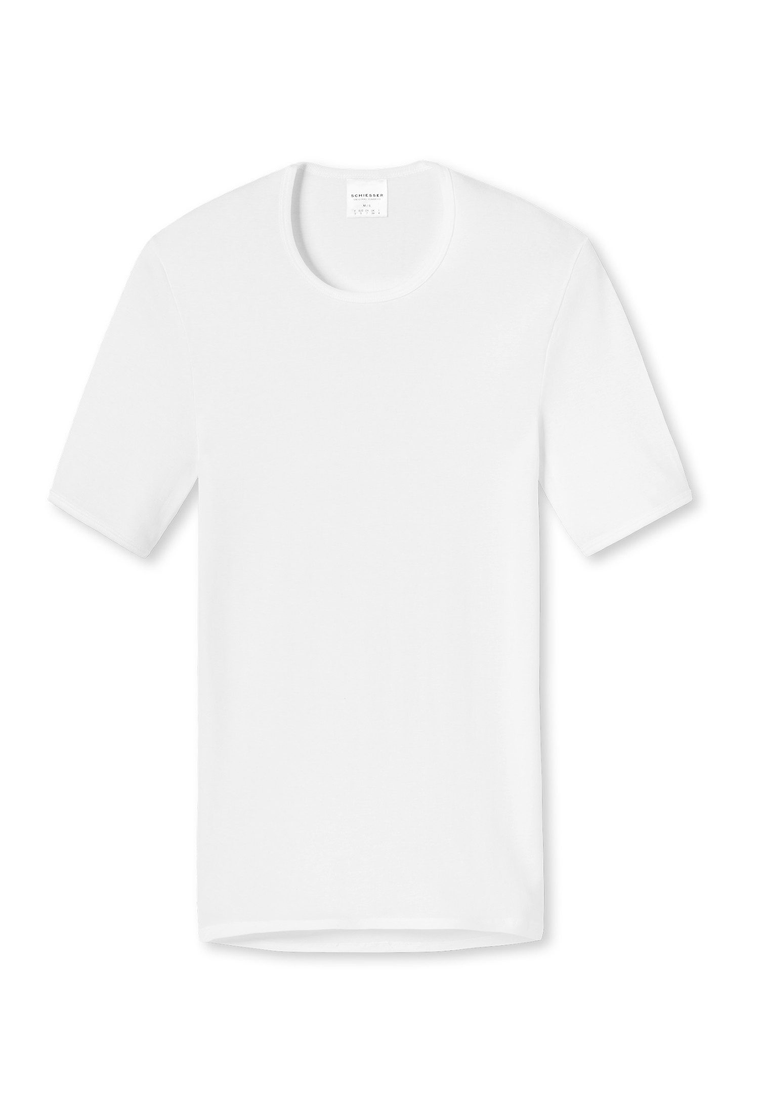 Schiesser Unterziehshirt Original FR Funktionsschnitt mit etwas längerer Rückenpartie