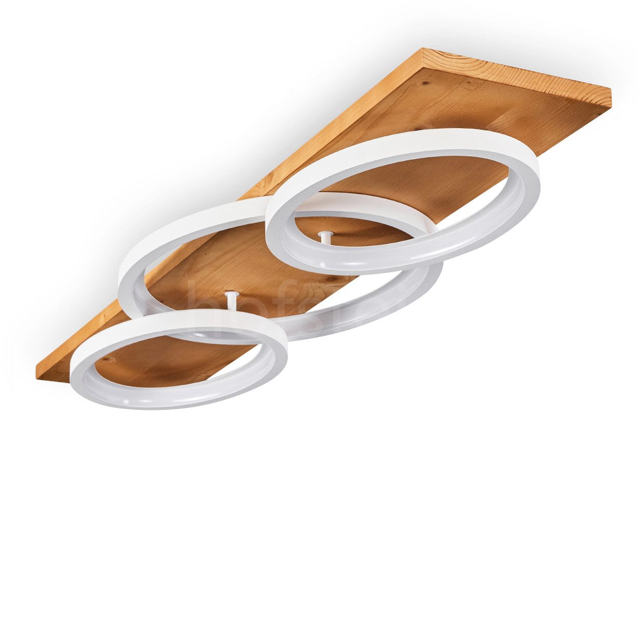 hofstein Deckenleuchte »Palermo« moderne Deckenlampe aus Metall/Holz/Kunsts günstig online kaufen