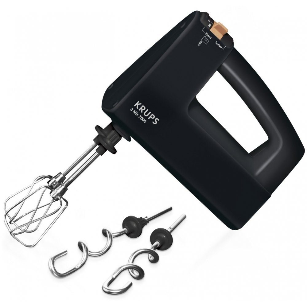 Krups Handmixer 3 Mix 7000 Jubiläums Edition – Handmixer – schwarz/kupfer