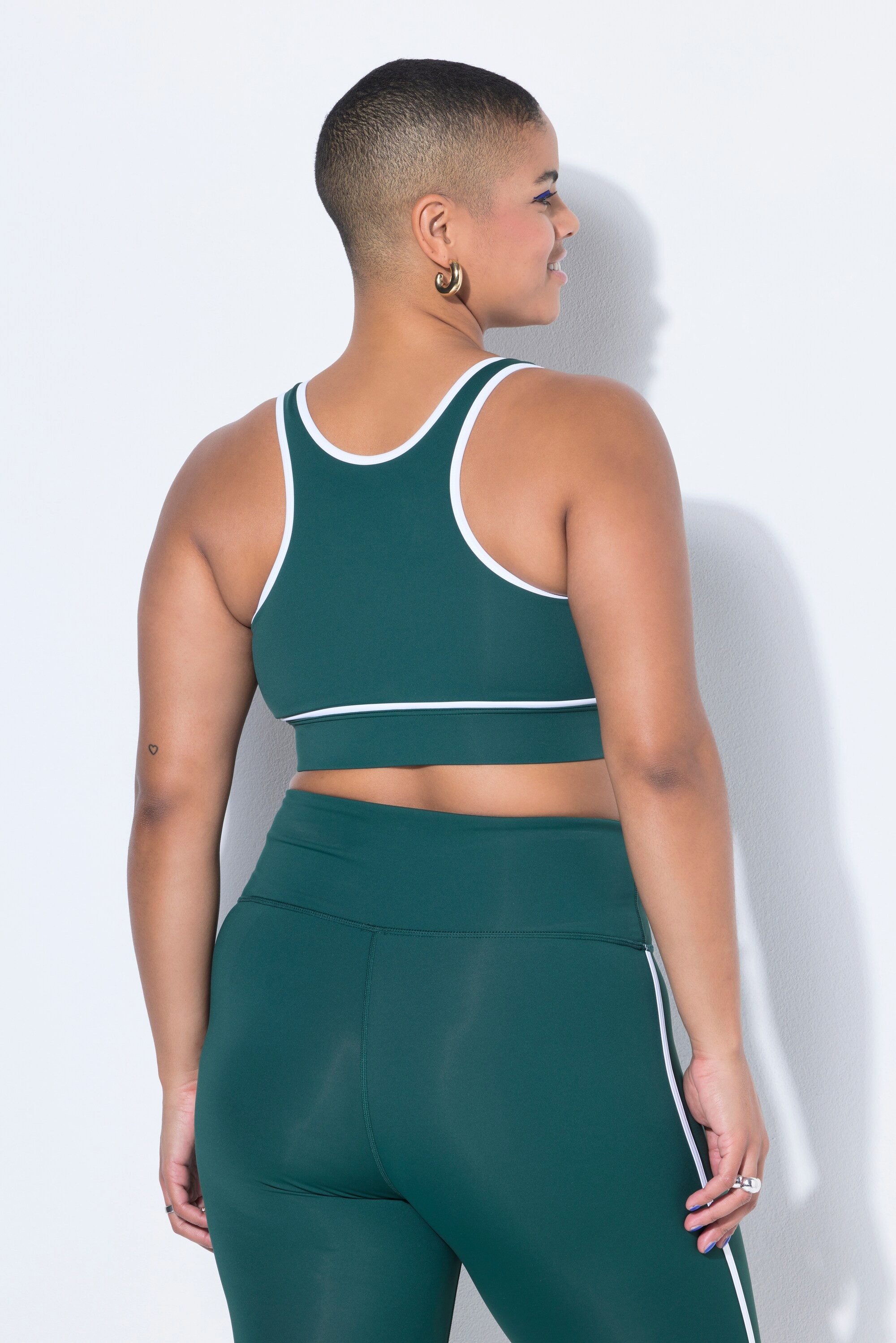 Studio Untold Sport-BH Sport-BH Kontrastpaspel Mesh-Futter