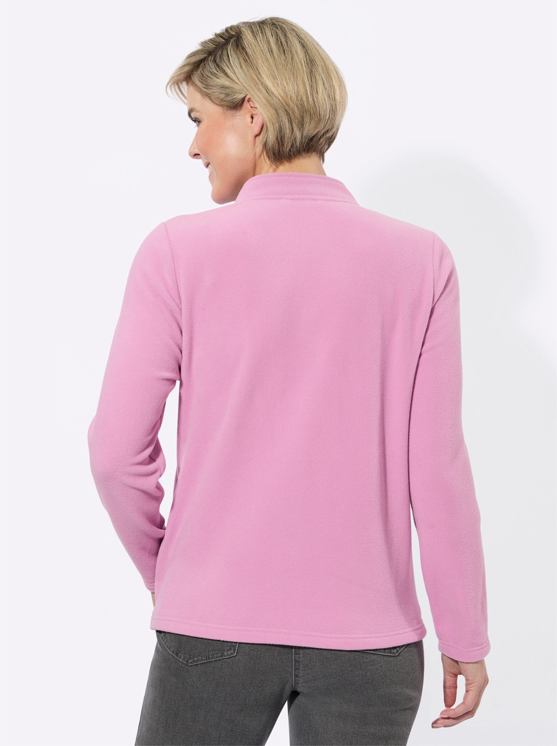 Witt Fleeceshirt Fleece-Shirt Langarm Länge ca. 66 cm