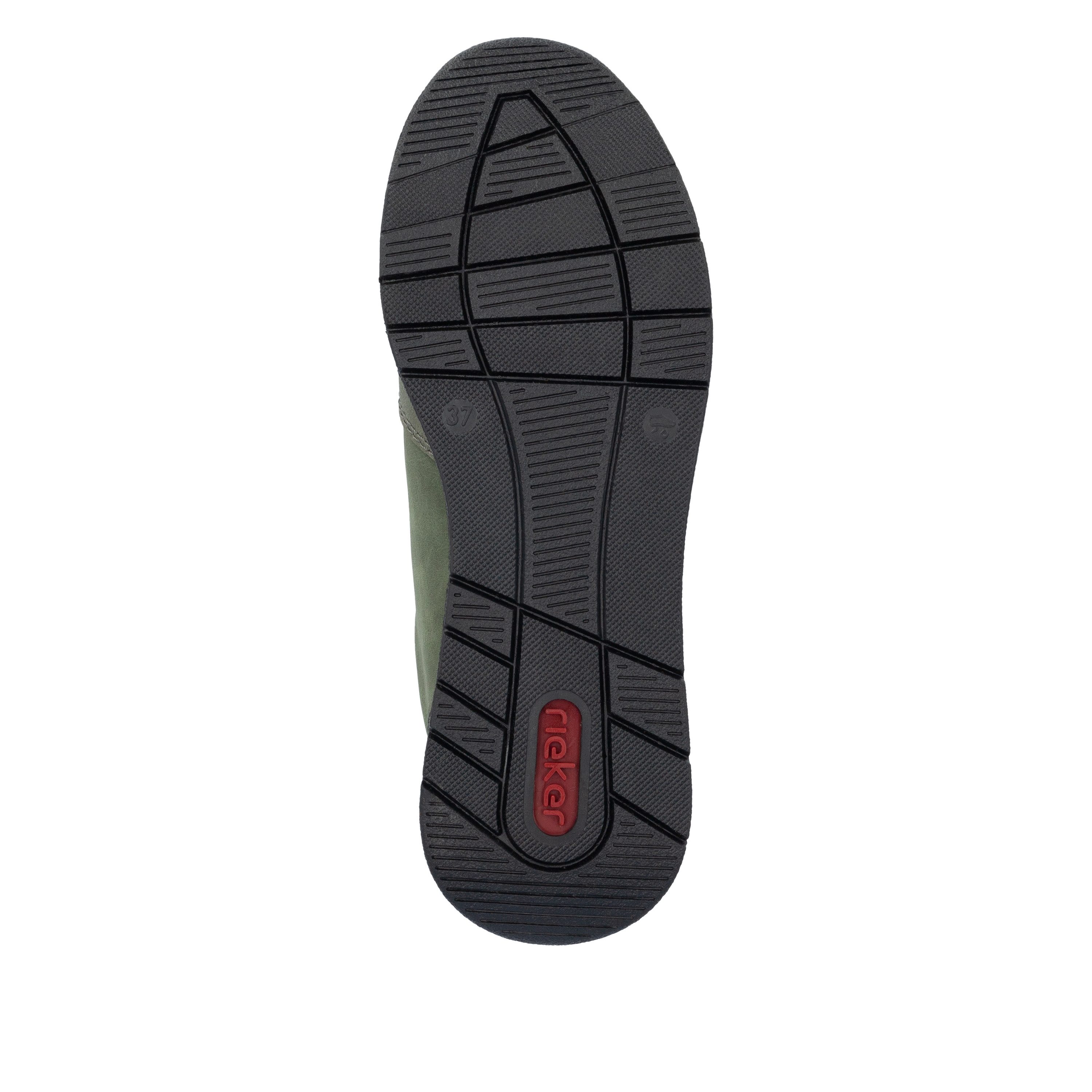 Rieker Sneaker, Freizeitschuh, Schnürschuh, Halbschuh mit modischen Akzenten