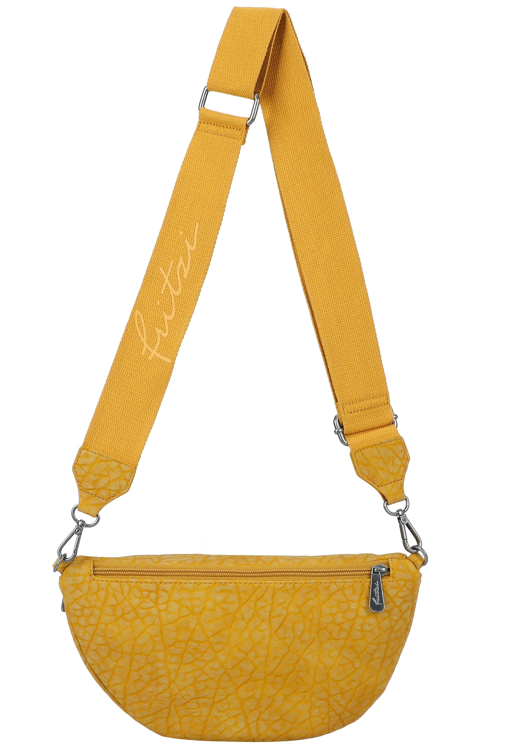 Fritzi aus Preußen Schultertasche Ella Bum Bag Medium, mit Zweifarbeffekt