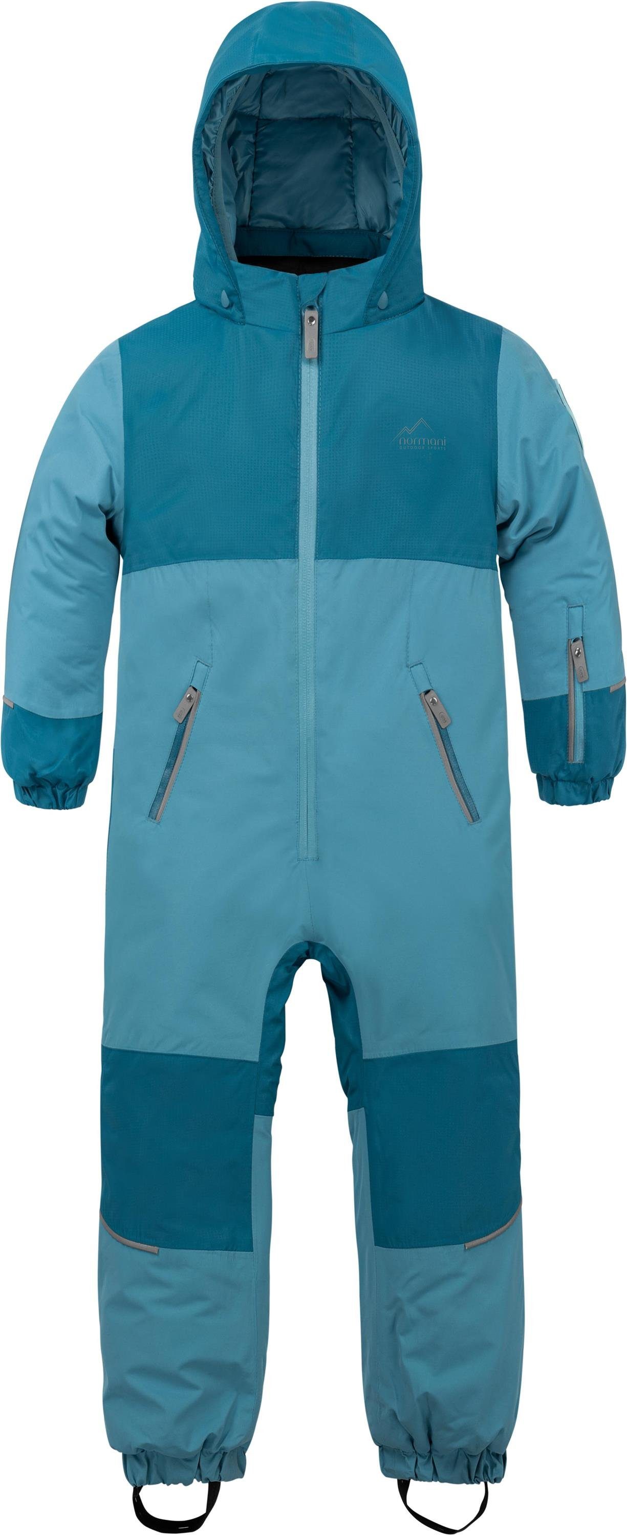 normani Schneeoverall Kinder Winter Overall Kular Kinder Winteranzug - Wasserdichter gefütterter Regenoverall