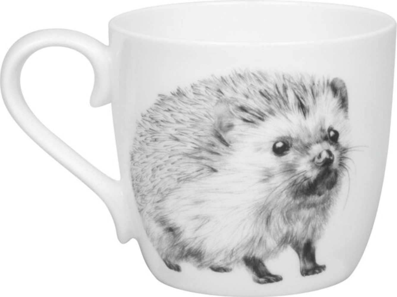 Könitz Tasse Amazing Animals Igel Henkelbecher Fine Bone China 0,4 L, 1-tlg.