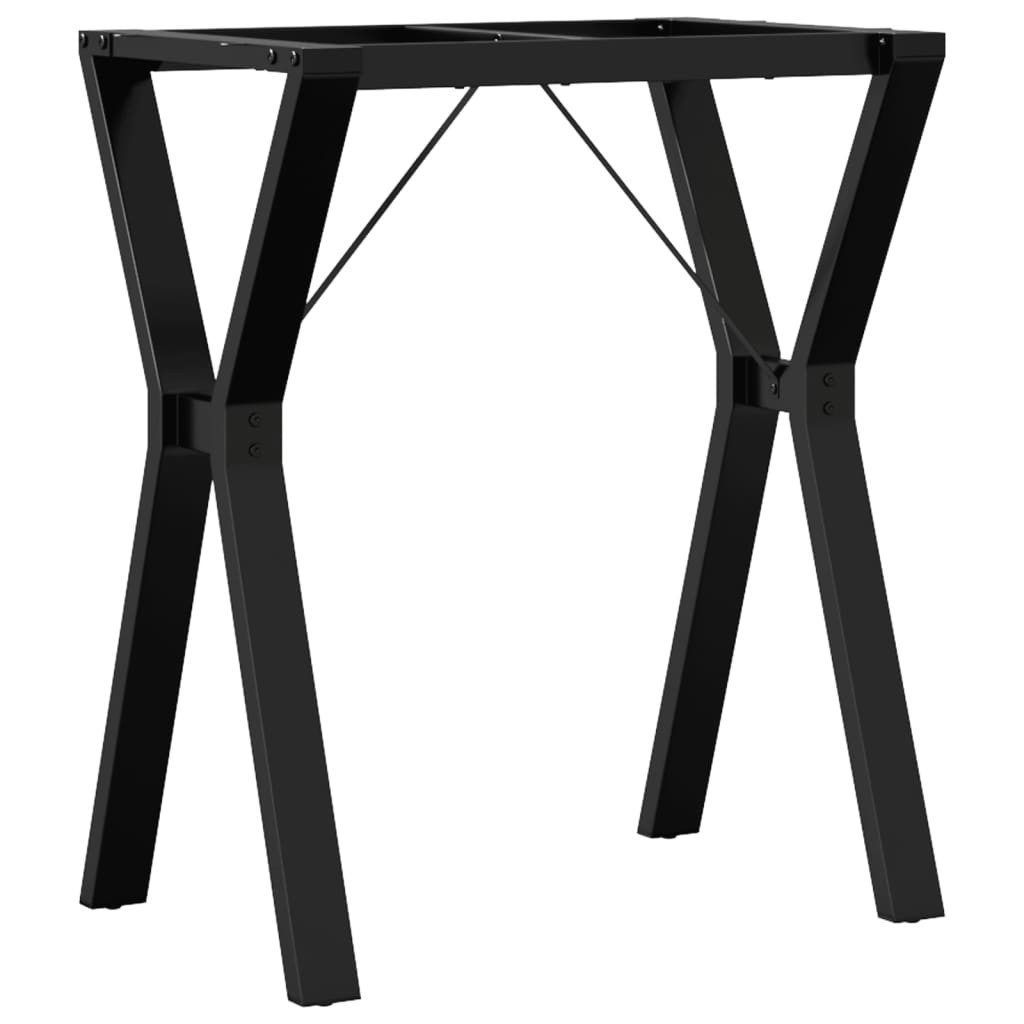 vidaXL Esstisch Esstisch-Gestell in Y-Form 60x40x73 cm Gusseisen
