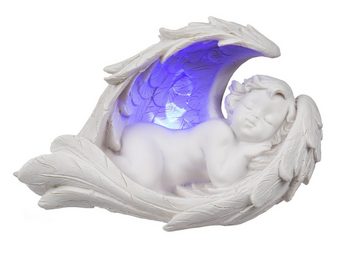Out of the Blue Stehlampe Schlafender Engel LED Leuchte Flügel mit Farbwechselfunktion