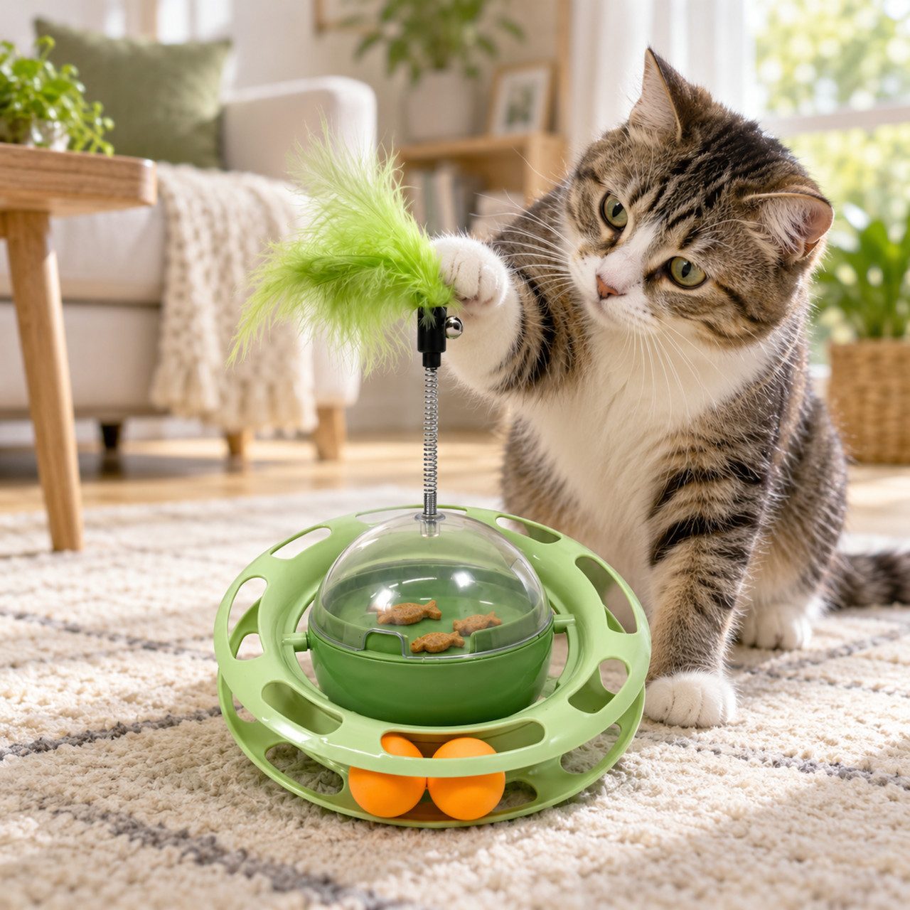 SNOEKIE Tier-Intelligenzspielzeug Intelligenzspielzeug für Katzen – spielen, entdecken und Belohnung von SNOEKIE