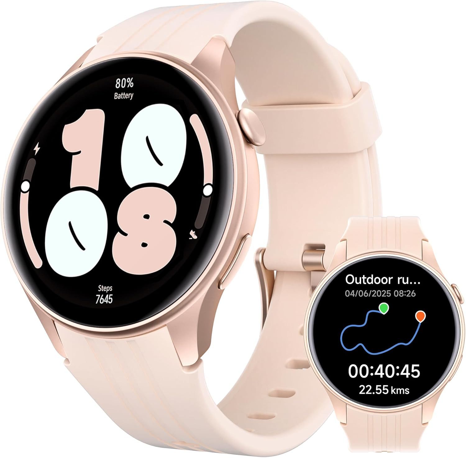 Parsonver SR2 Smartwatch (3,2 cm, Android ios), Moderne Damen ...