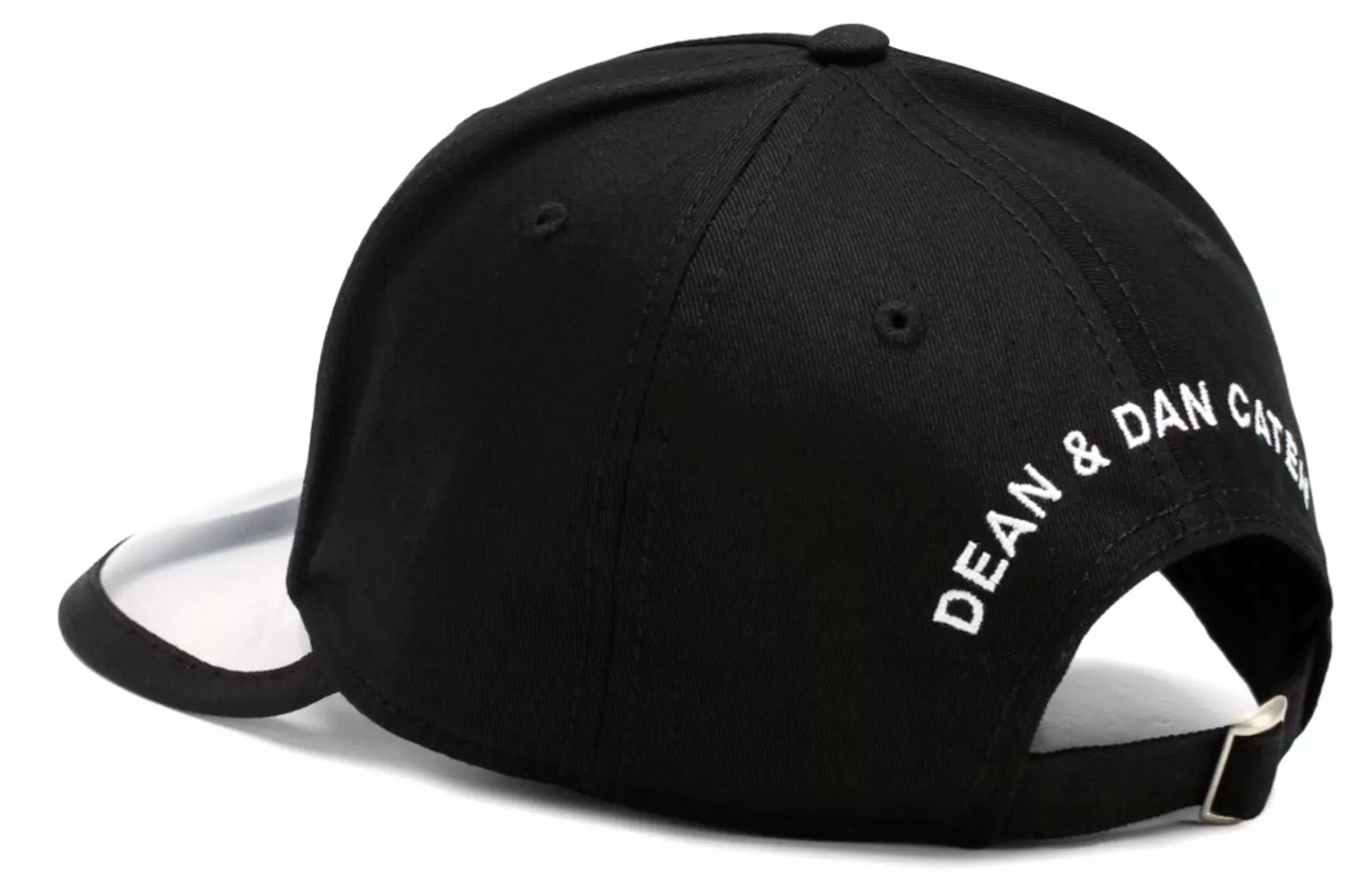 Dsquared2 Baseball Cap Baseballkappe mit PVC-Schirm Verstellbarer Schieberi günstig online kaufen