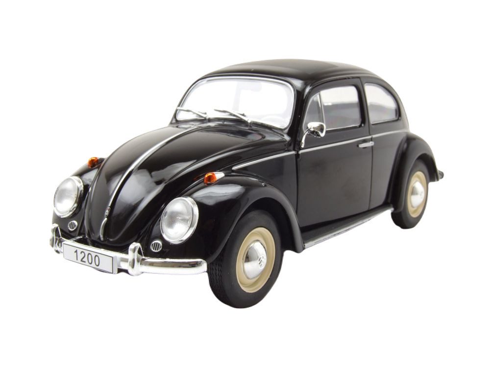 Whitebox Modellauto VW Käfer 1960 schwarz, Maßstab 1:24