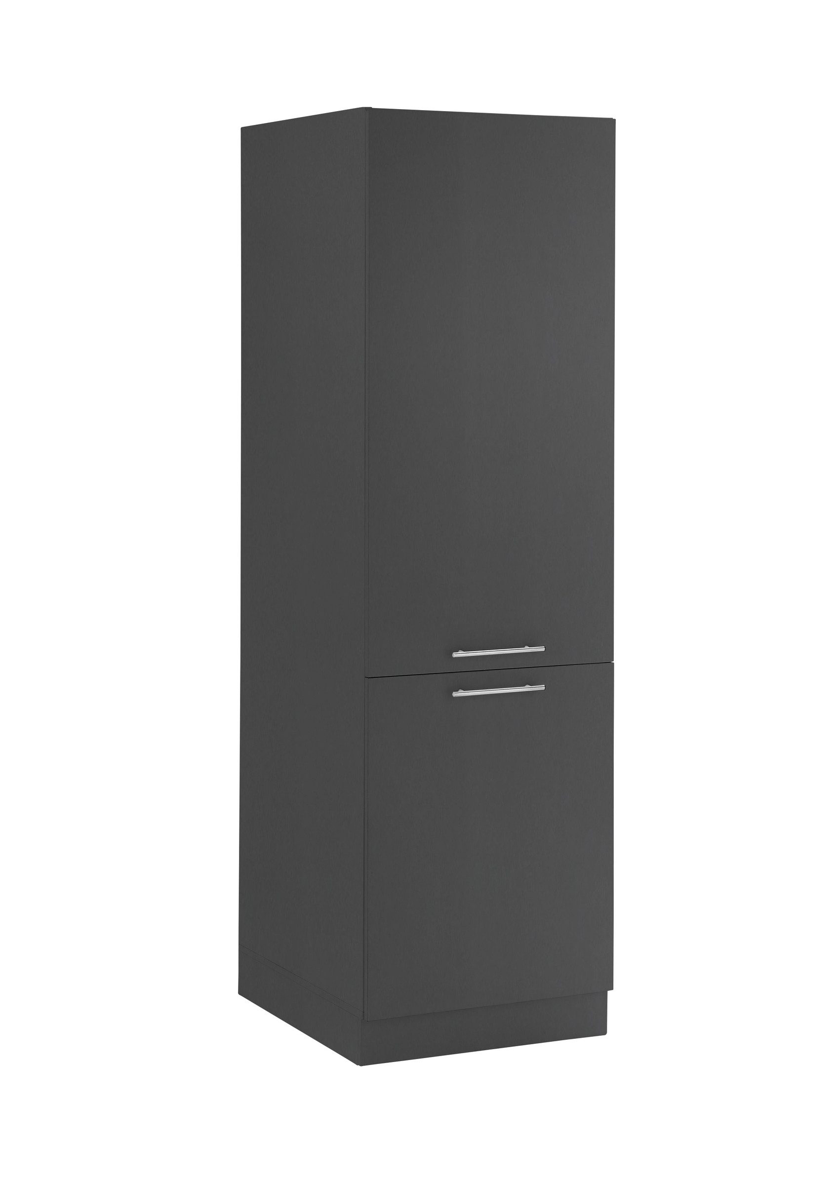 BEGA BBK Kühlumbauschrank in Anthrazit, Holzwerkstoff - 60x200x68cm (BxHxT)