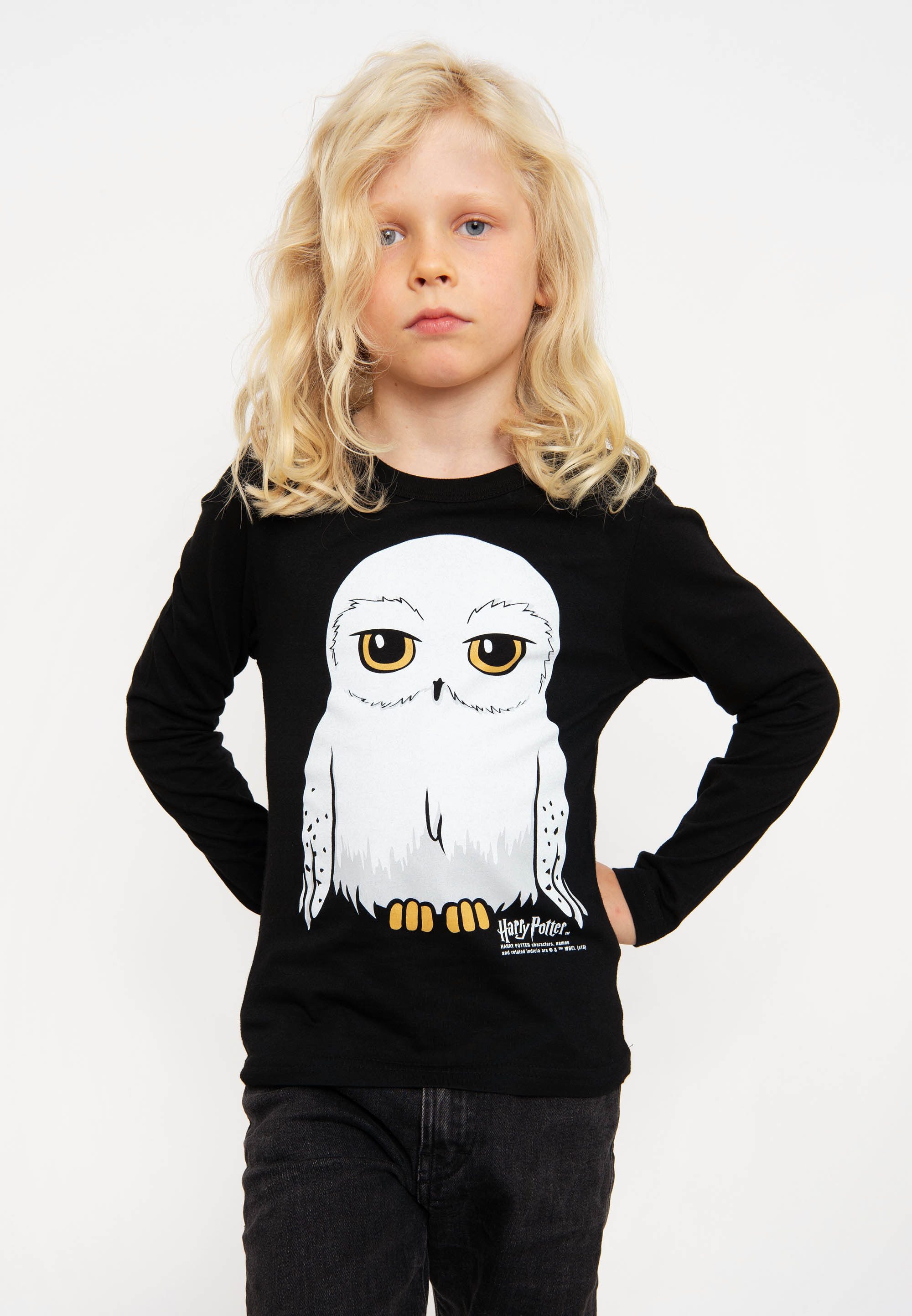 Langarmshirt Harry Potter - Hedwig