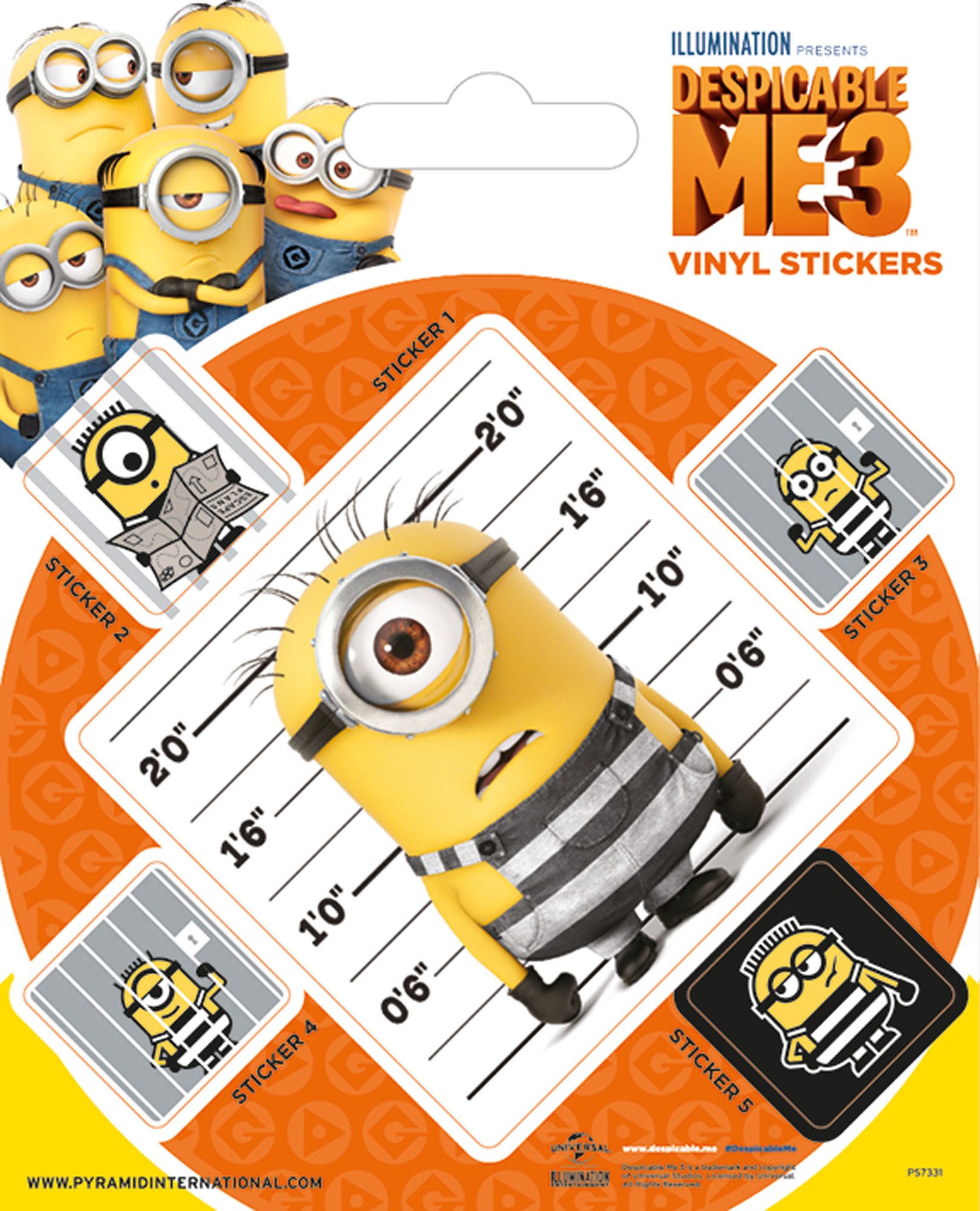 Sticker Despicable Me - Sticker-Sets - 3 - Breakout