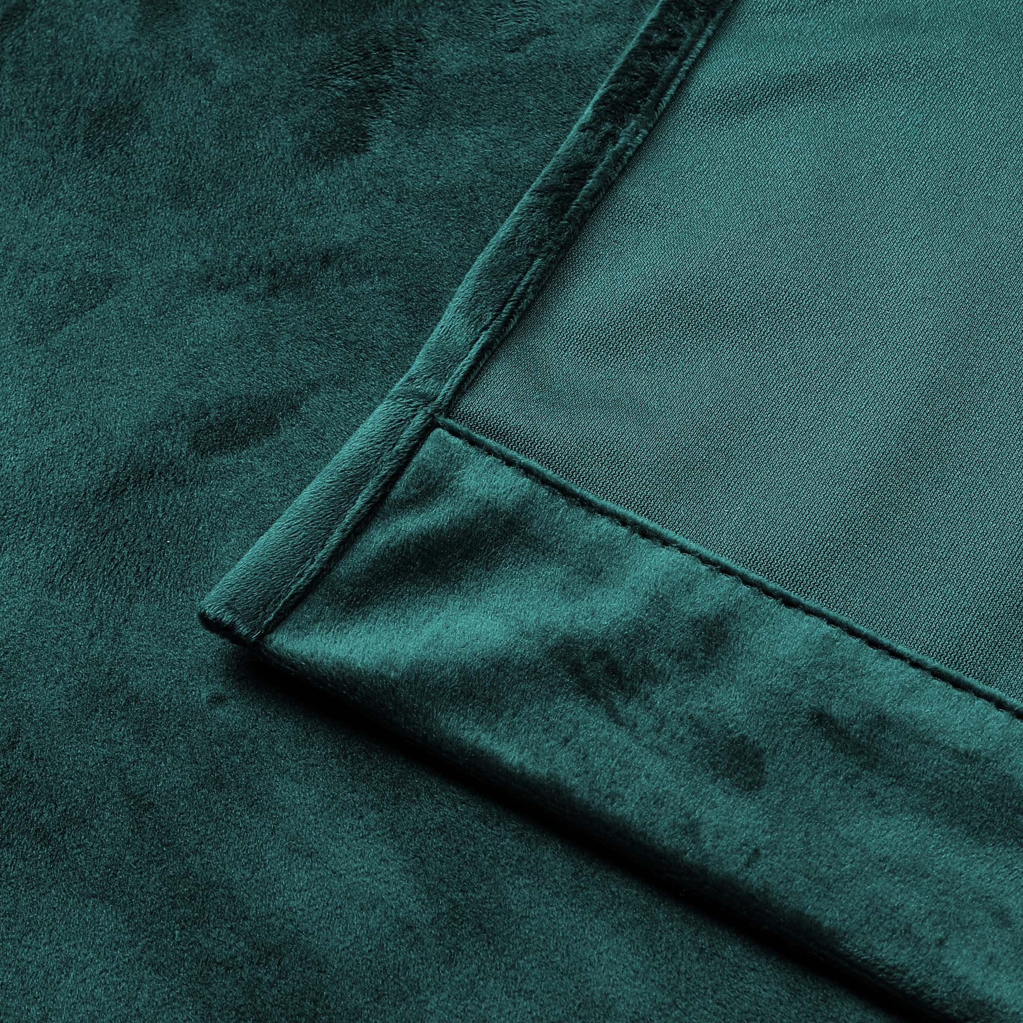 Haus und Deko Gardine Verdunkelungsvorhang Samt weich Ösen Vorhang blickdicht abdunkelnd (1 St), Ösen, Polyester