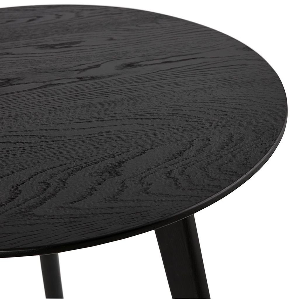 (black) Beistelltisch Holz KADIMA Schwarz x x Tischset PINA 50 DESIGN 50