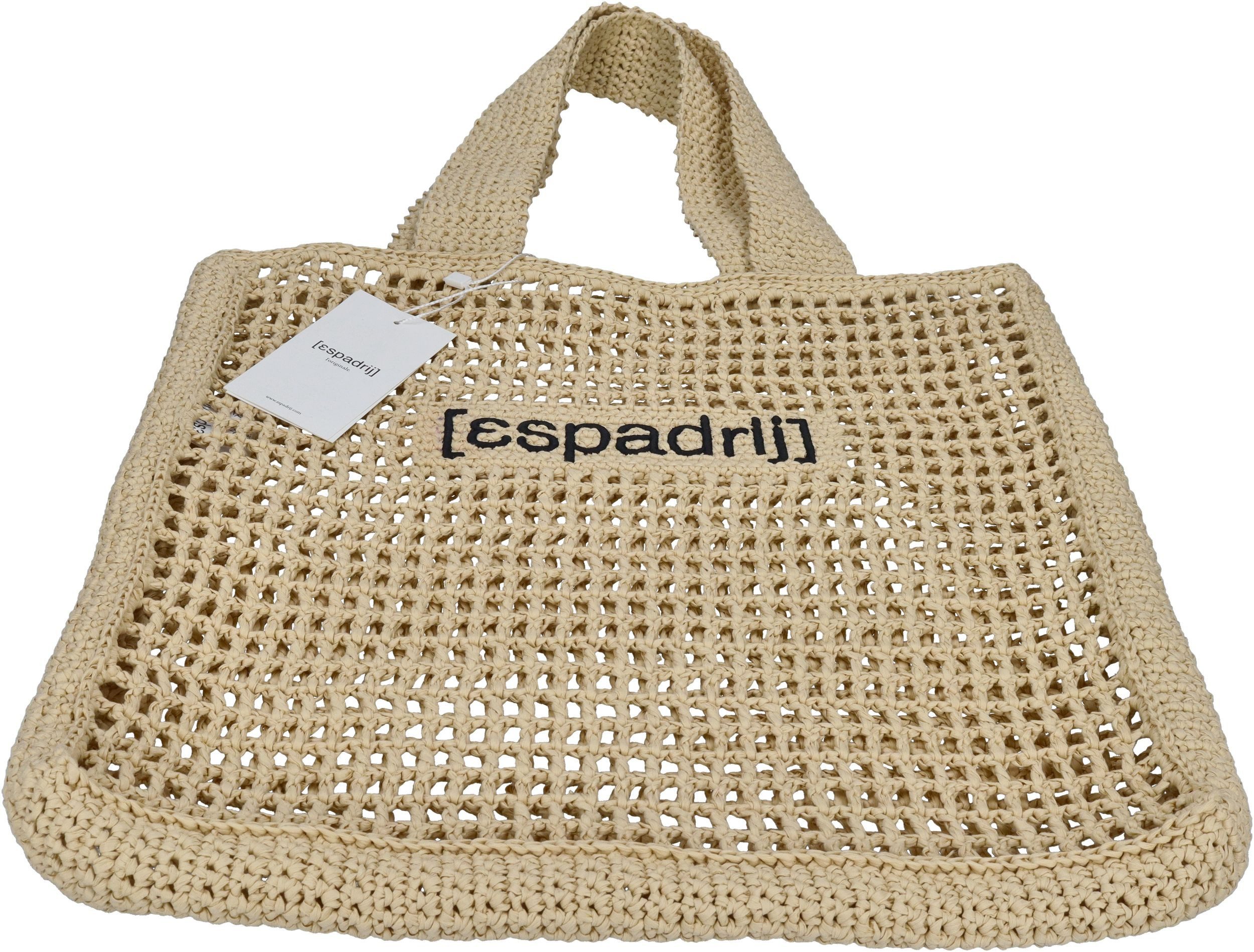 espadrij l´originale Umhängetasche RAFFIA TOTE MEDIUM, Nature