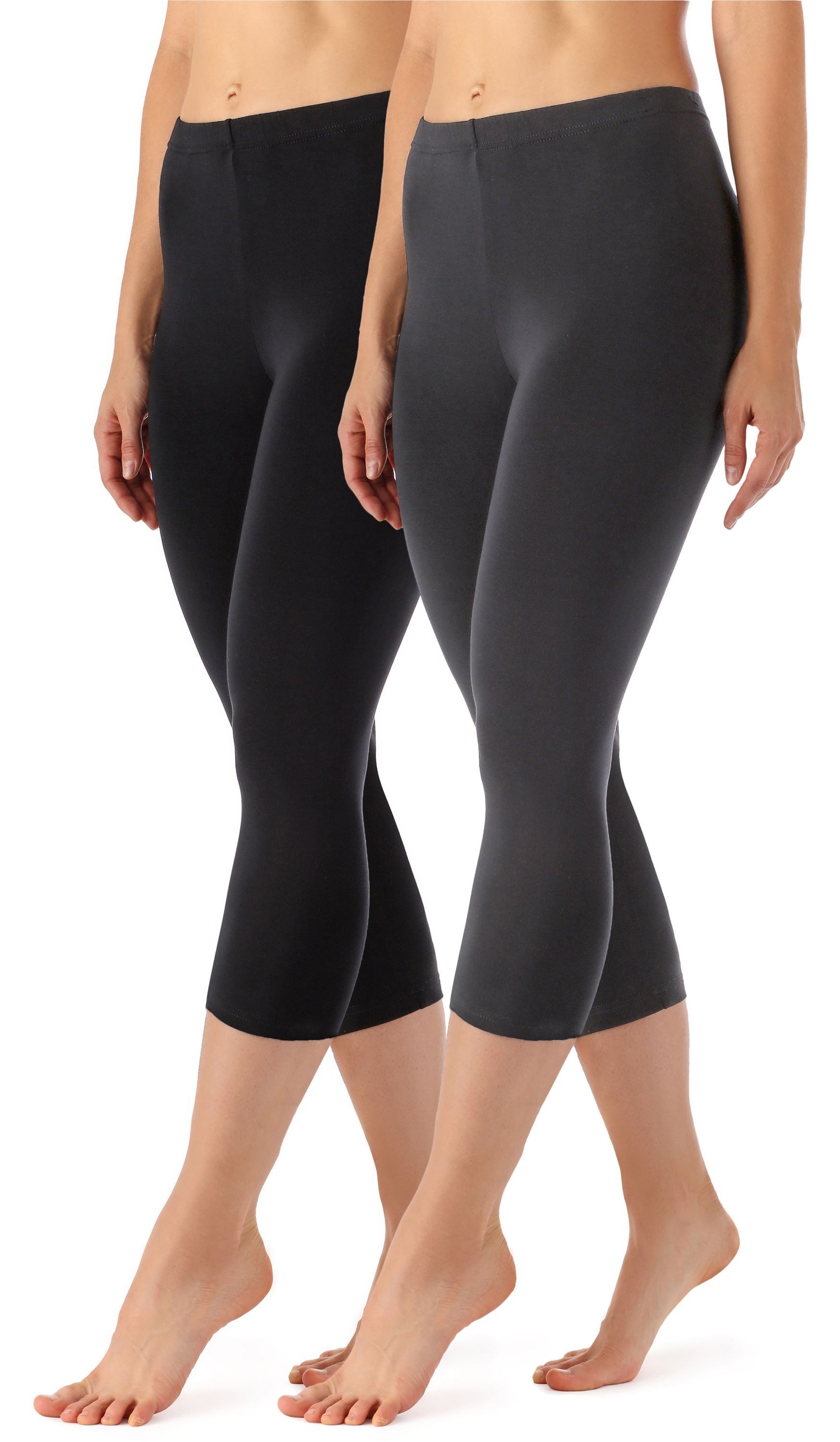 Merry Style Leggings Damen Caprihose 3/4 Hose MS10-144 (2-tlg) aus Viskose günstig online kaufen