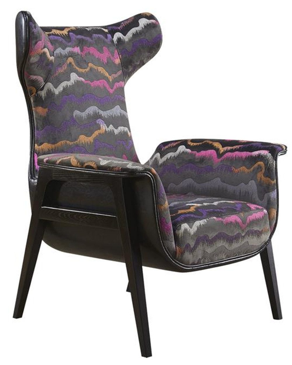 Xlmoebel Loungesessel Eleganter blauer Sessel mit hochwertiger Polsterung für Komfort (1-St., Sessel), Hergestellt in Europa