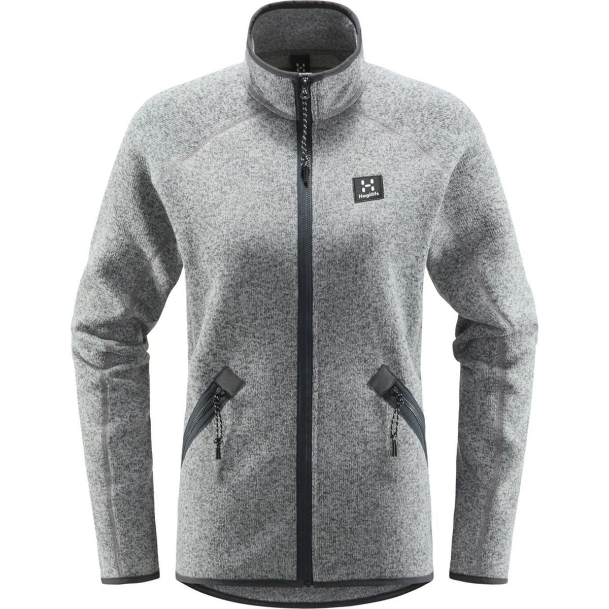 Haglöfs Fleecejacke Risberg Jacket Women Weiche und langlebige Zwischenschicht für Outdoor-Abenteuer mit