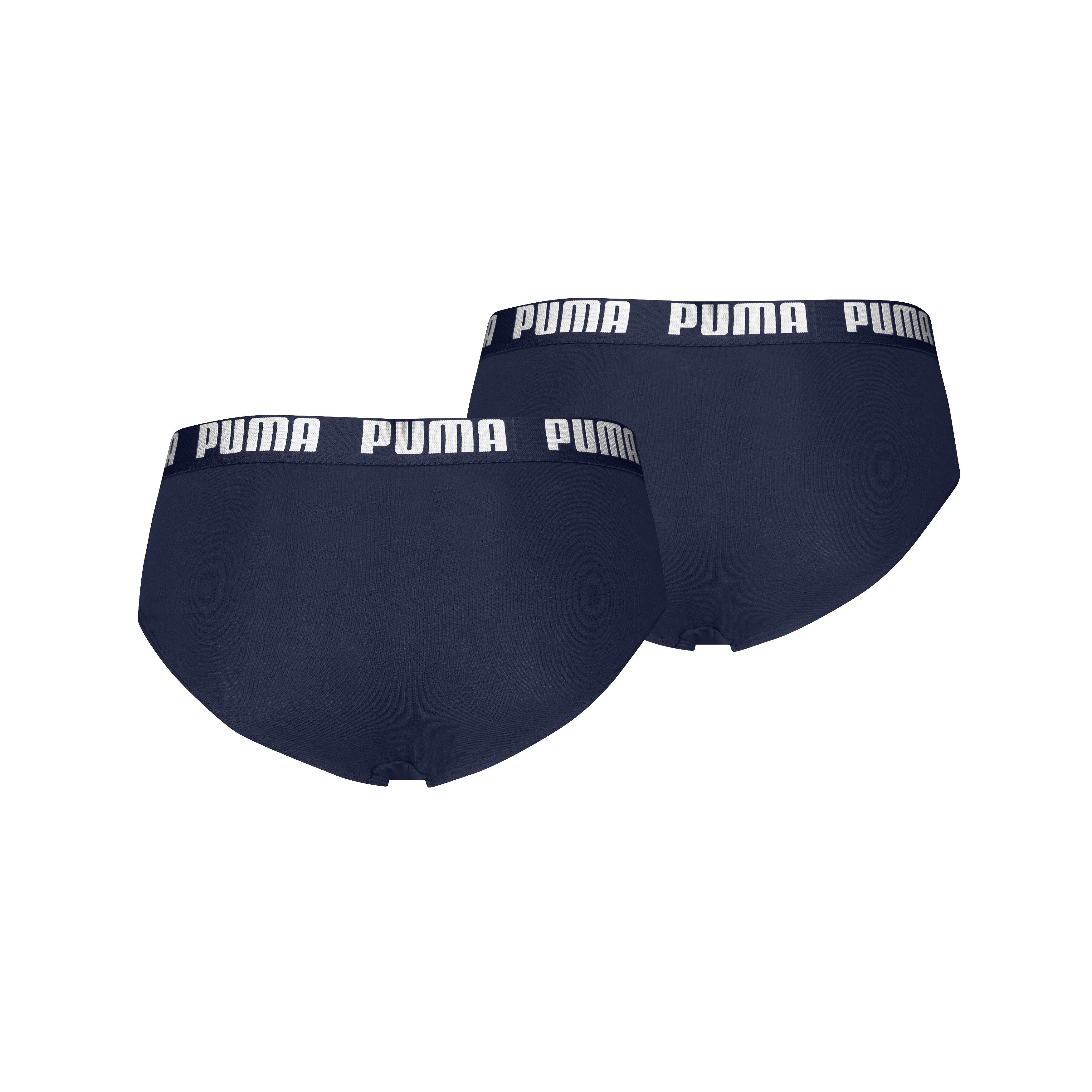 PUMA Slip PUMA MEN EVERYDAY BRIEFS (2er Pack) mit Logobund