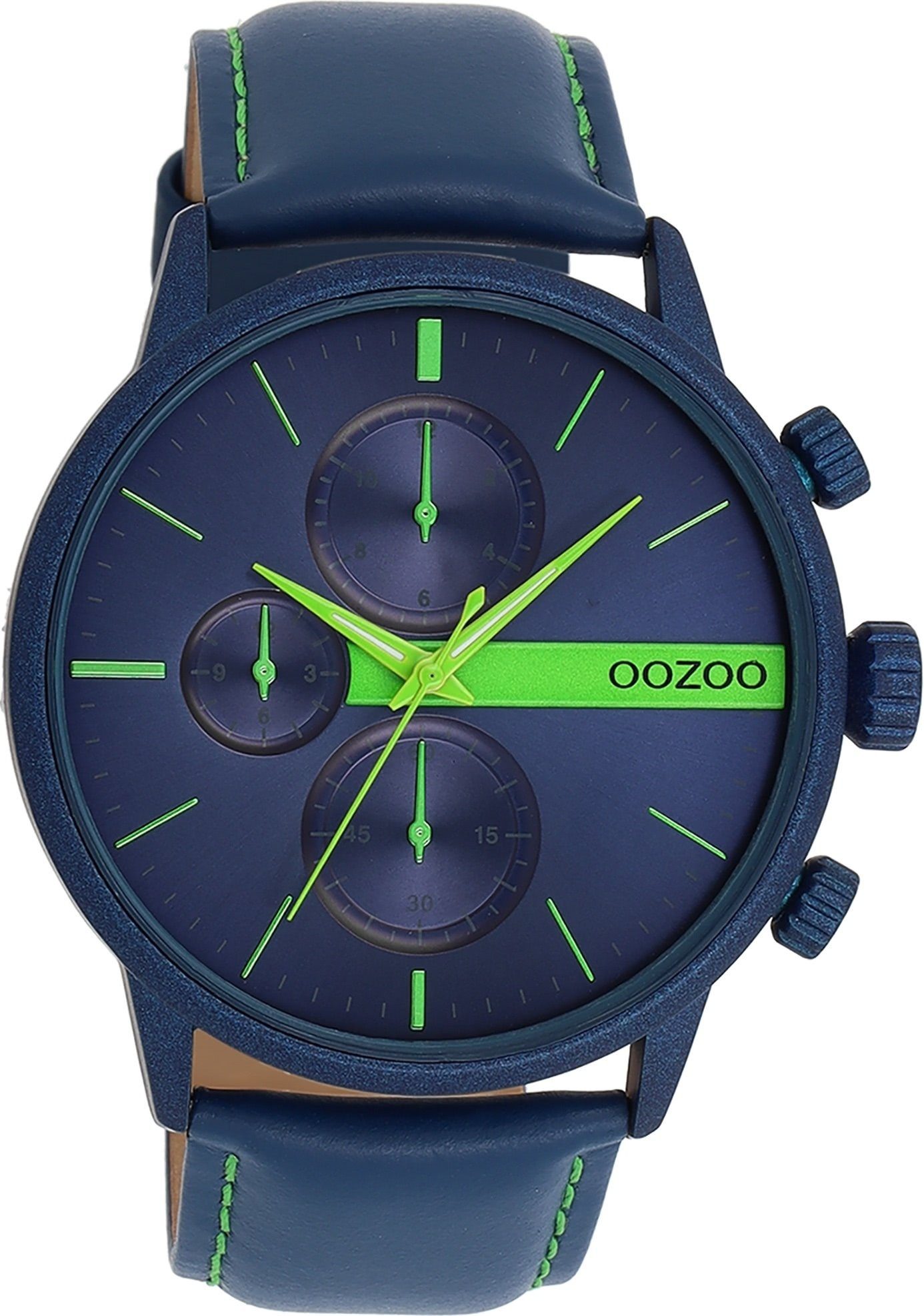 Quarzuhr Oozoo Herren Armbanduhr Timepieces Analog