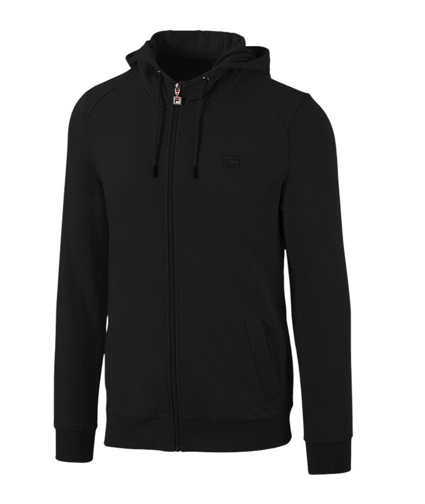 Fila Kapuzenpullover Kapuzenjacke Robin Full Zip (Sweatjacke, Baumwolle) schwarz Herren