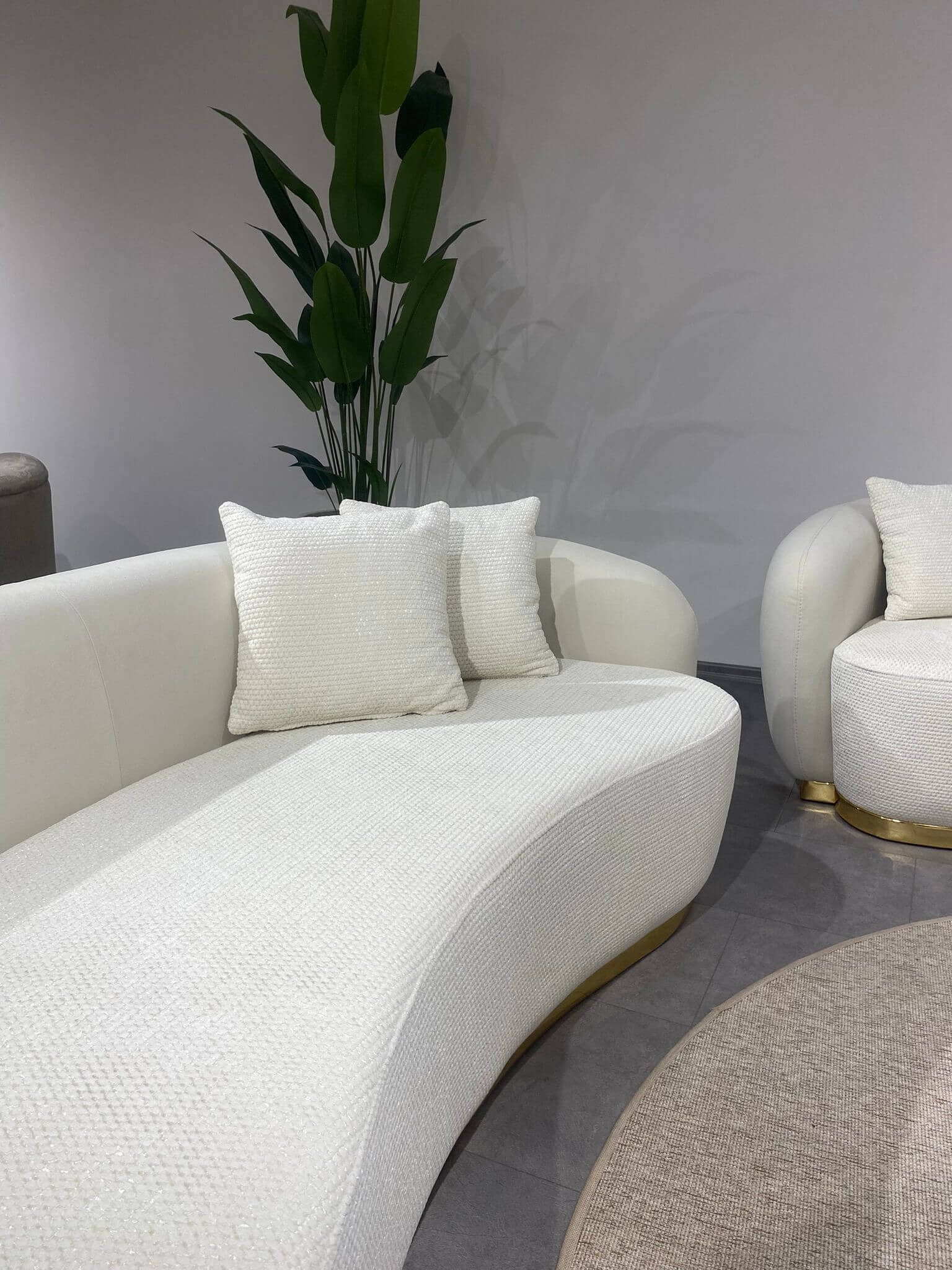 Nobelaa Sofa Sitzgruppe/Sofa Set - Wohnzimmergarnitur "Dahlia" 3+3+1 günstig online kaufen