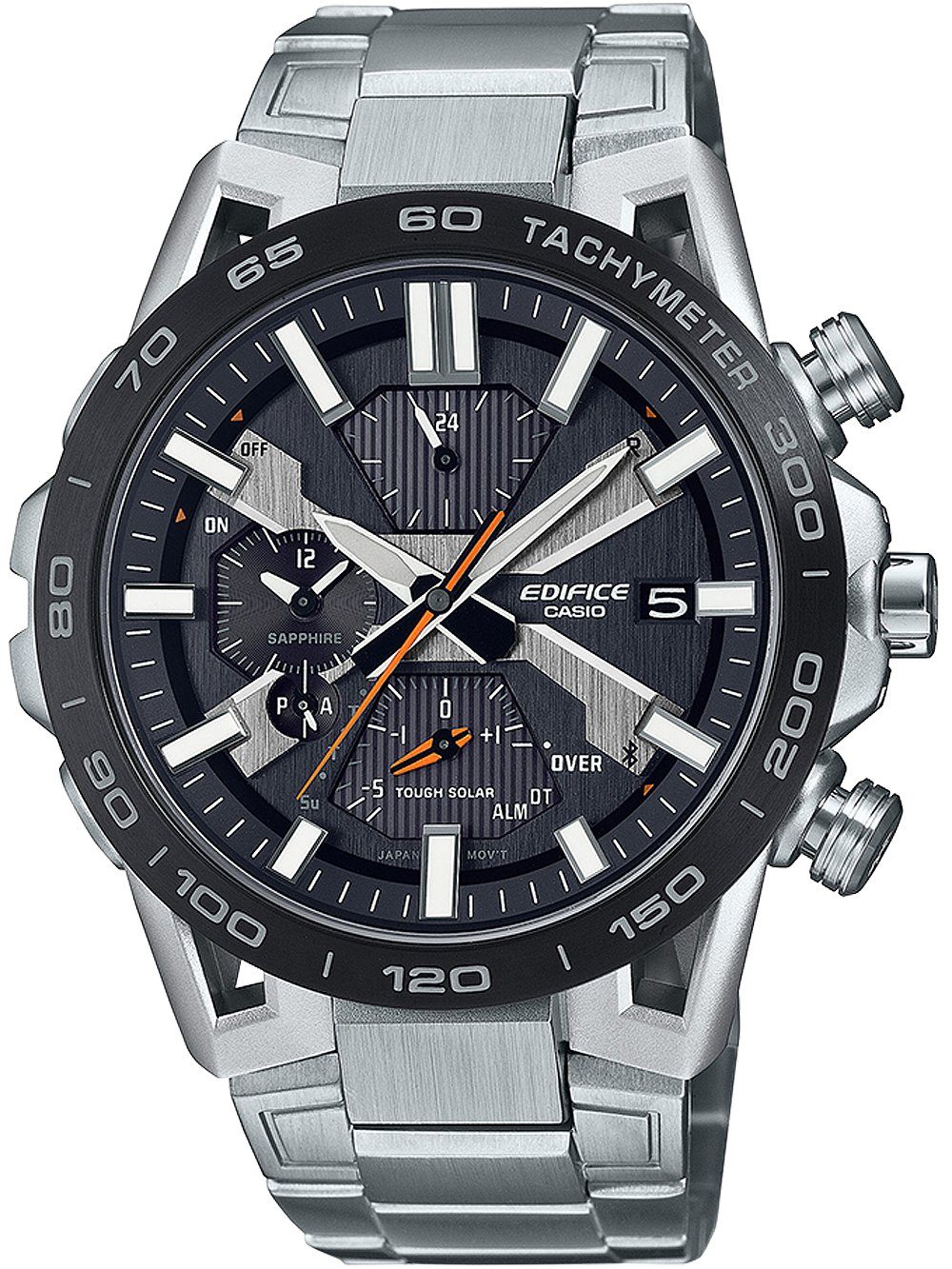 Quarzuhr Casio EQB-2000DB-1AER Edifice Solar Herrenuhr 47mm 10ATM Casio EQB-2000DB-1AER Edifice Solar Herrenuhr 47mm 10ATM