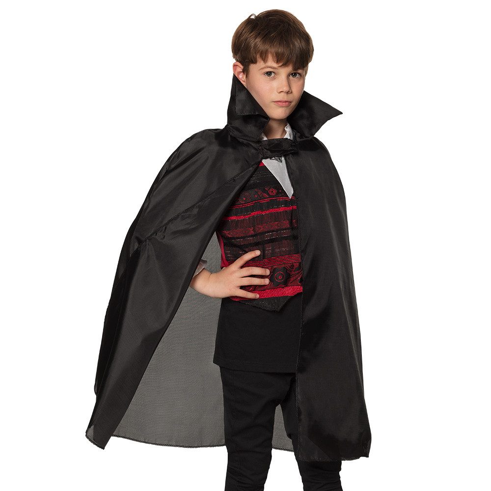 Boland Vampir-Kostüm Vampirkostüm Kinder Graf Dracula Halloween Blutsauger Vampir Umhang