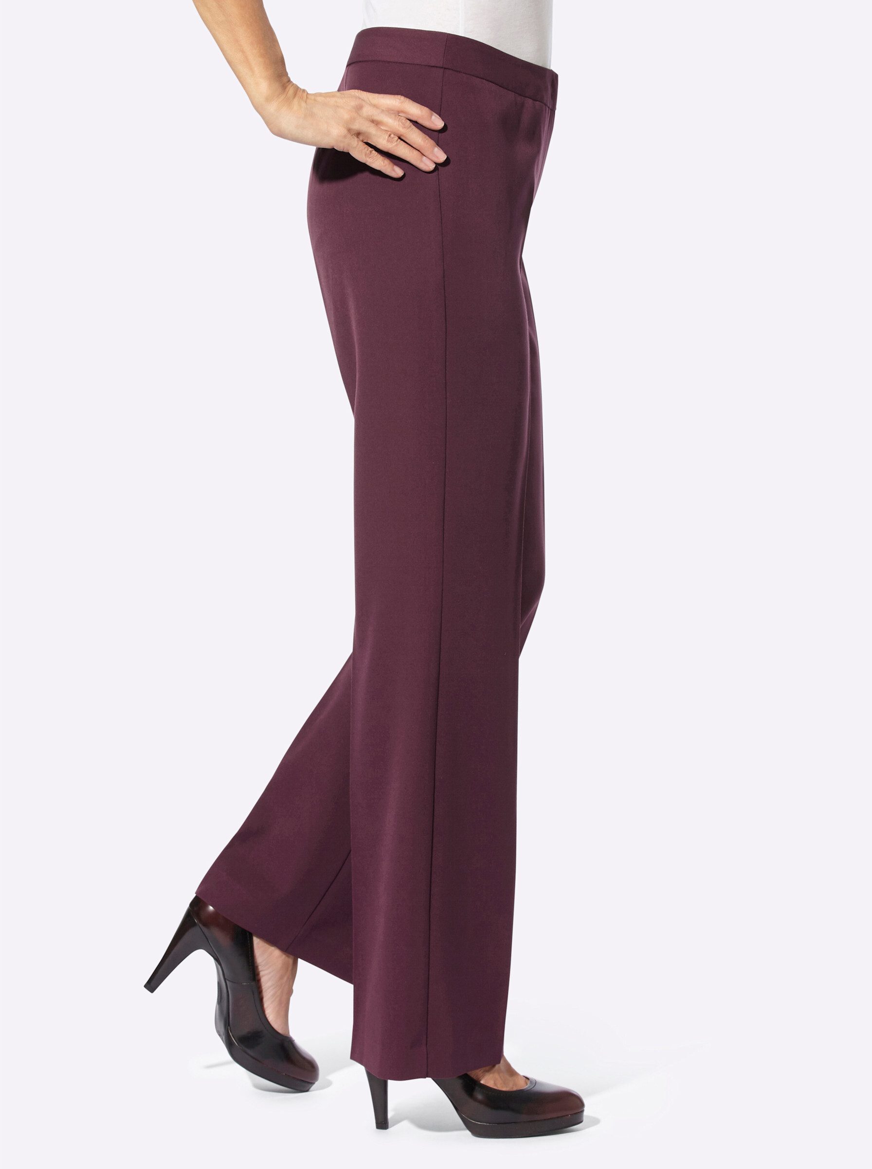 Witt Jerseyhose Bügelfaltenhose Innenbeinlänge ca. 74 cm günstig online kaufen