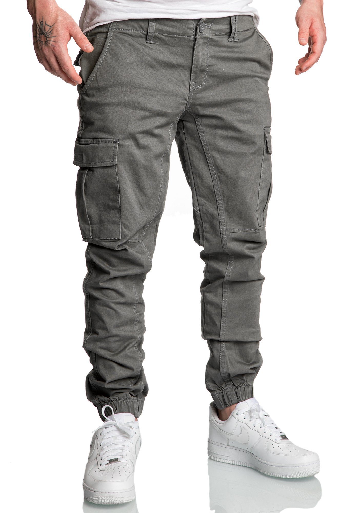 REPUBLIX Cargohose William Herren Cargo Jogger Chino Hose Jeans