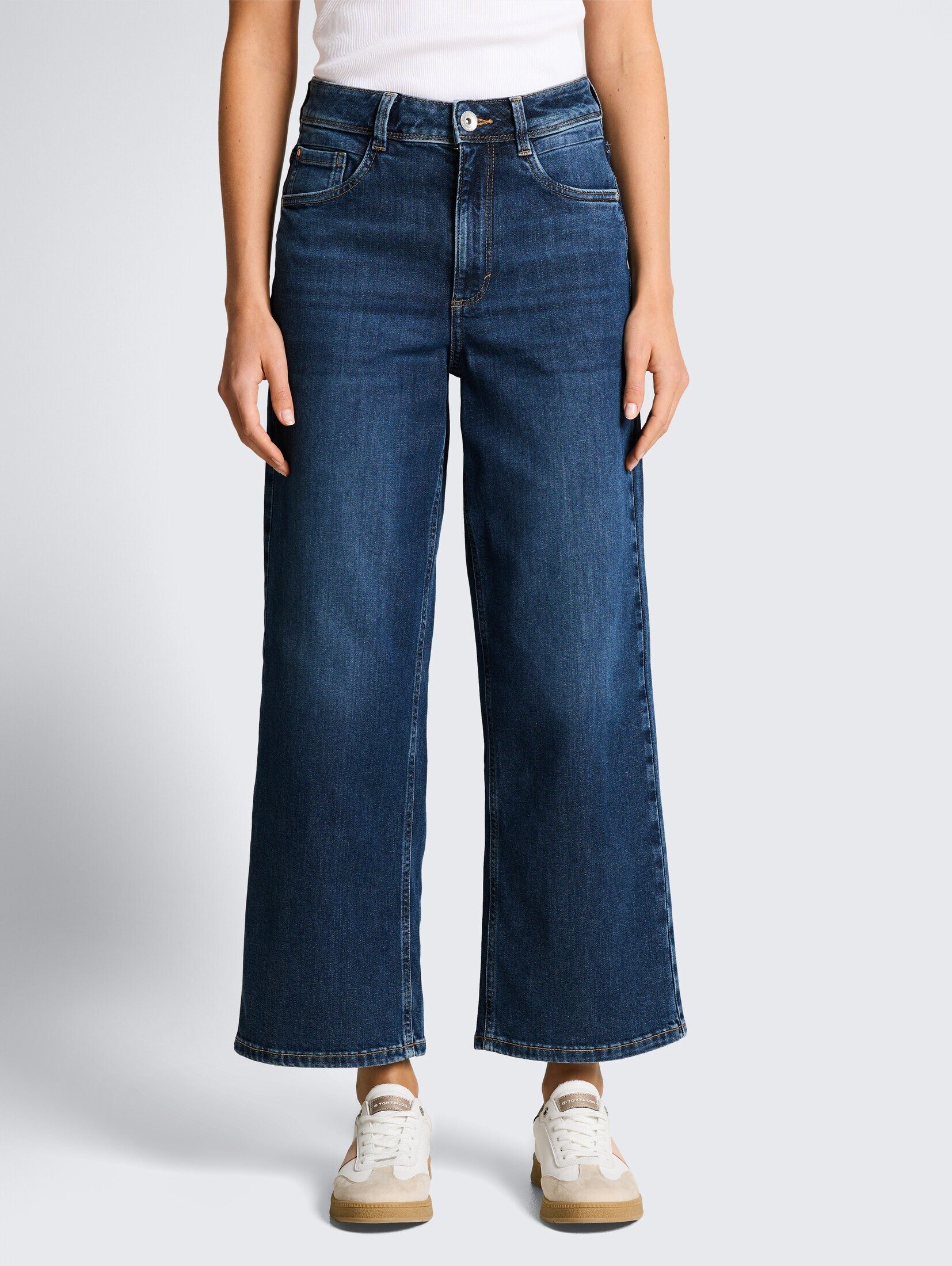 TOM TAILOR 7/8-Jeans Jeanshosen TTNELMA CULOTTE Jeans günstig online kaufen