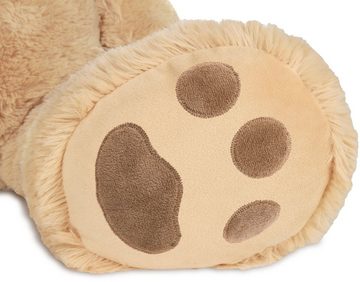 BRUBAKER Kuscheltier »XXL Teddybär 100 cm groß - Beige« (1-St), großer Teddy Bär, Stofftier Plüschtier