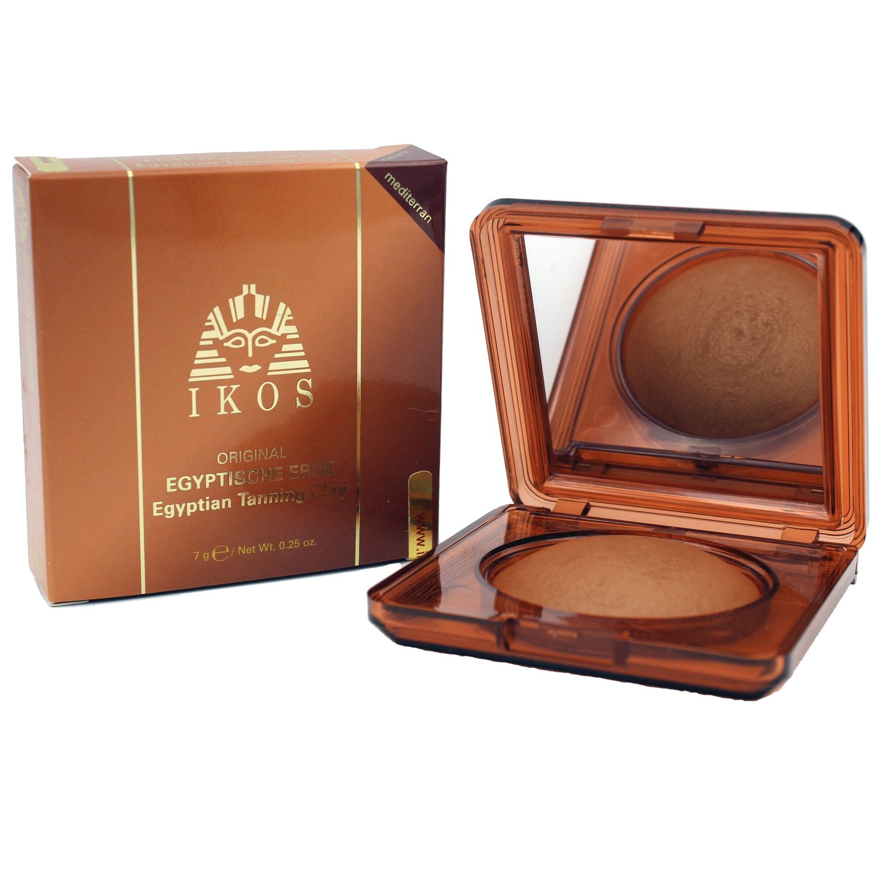 Bronzer-Puder IKOS Original Egyptische Erde - mediterran - Taschenformat (7 g)
