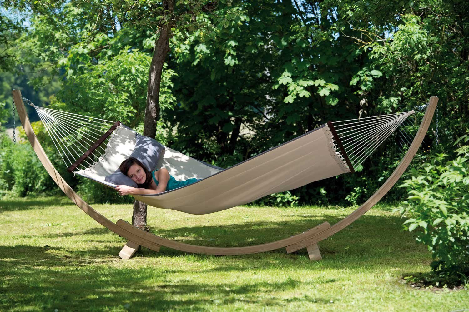 Amazonas Hängemattengestell Hängemattengestell Outdoor "Apollo" aus FSC(TM)-zertifiziertem Holz