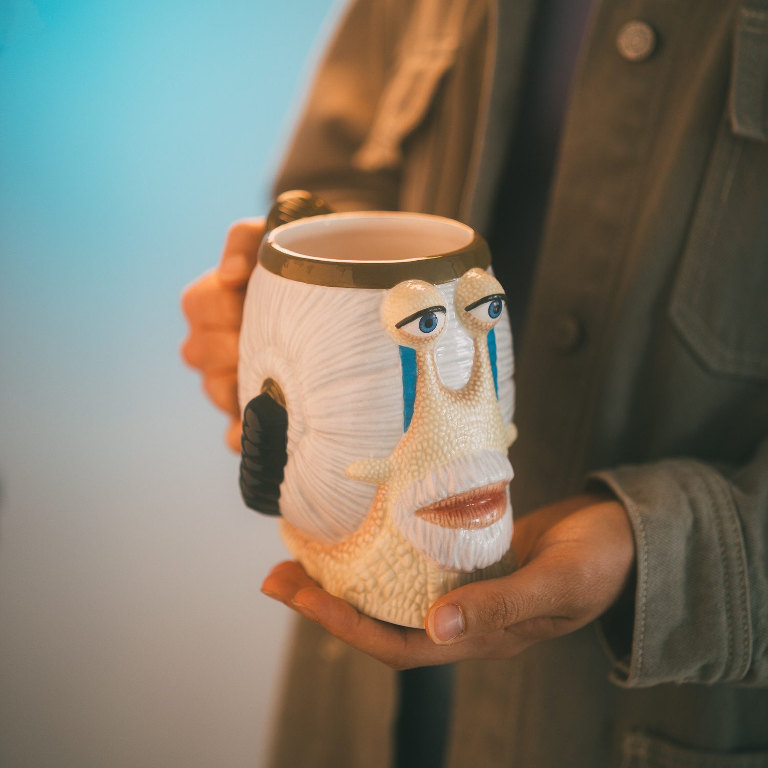 Grupo Erik Bierkrug Netflix One Piece Den Den Mushi 3D-Tasse, Dolomit