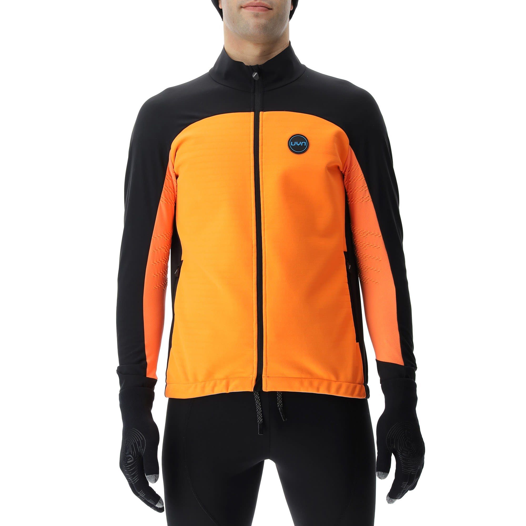 UYN Anorak Uyn M Cross Orange - Jacket Turquoise Country Coreshell Fluo Skiing Black - Herren