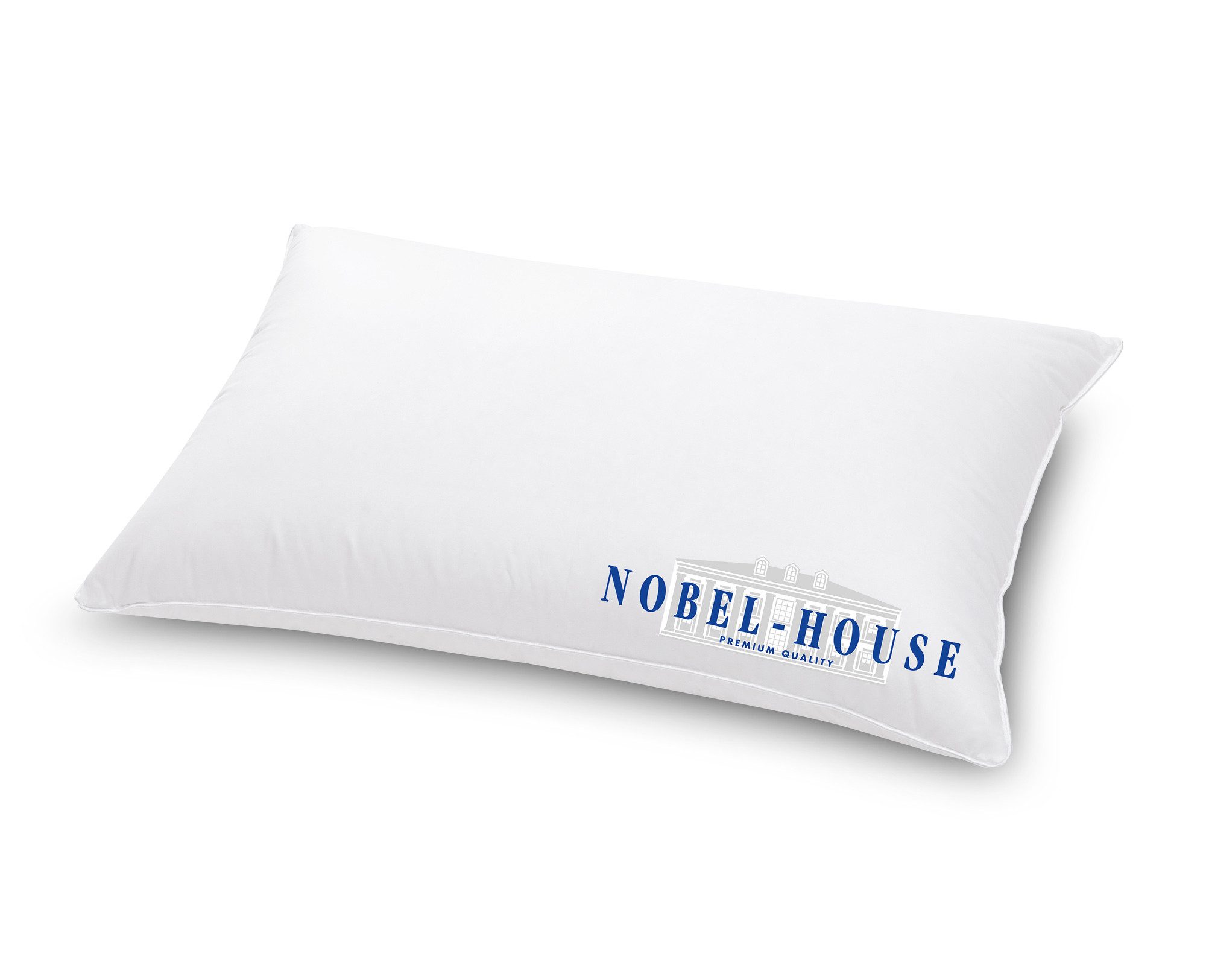 HANSKRUCHEN 3-Kammer-Kopfkissen HANSKRUCHEN Daunenkissen Kopfkissen Nobel House Mittel 40 x 80 cm, Bezug: 100 % Baumwolle, Mittel 40 x 80 cm, hergestellt in Deutschland, allergikerfreundlich