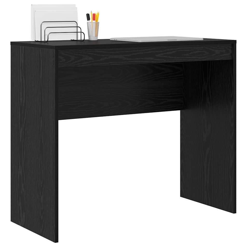 vidaXL Schreibtisch Schreibtisch Schwarz Eichen-Optik 90 x 40 x 76 cm (1-St günstig online kaufen