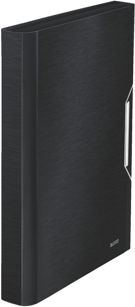 Fächermappe Projektmappe Style A4 PP 6 Fächer satin schwarz