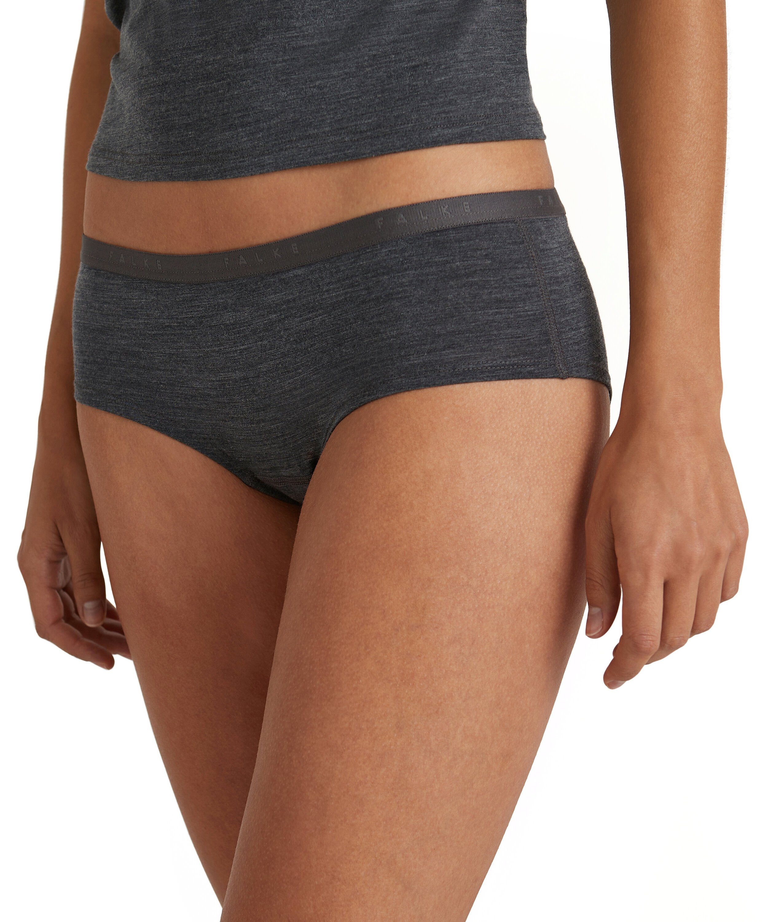 elegant grey und (3278) funktional FALKE (1-St) dark Panty -heather