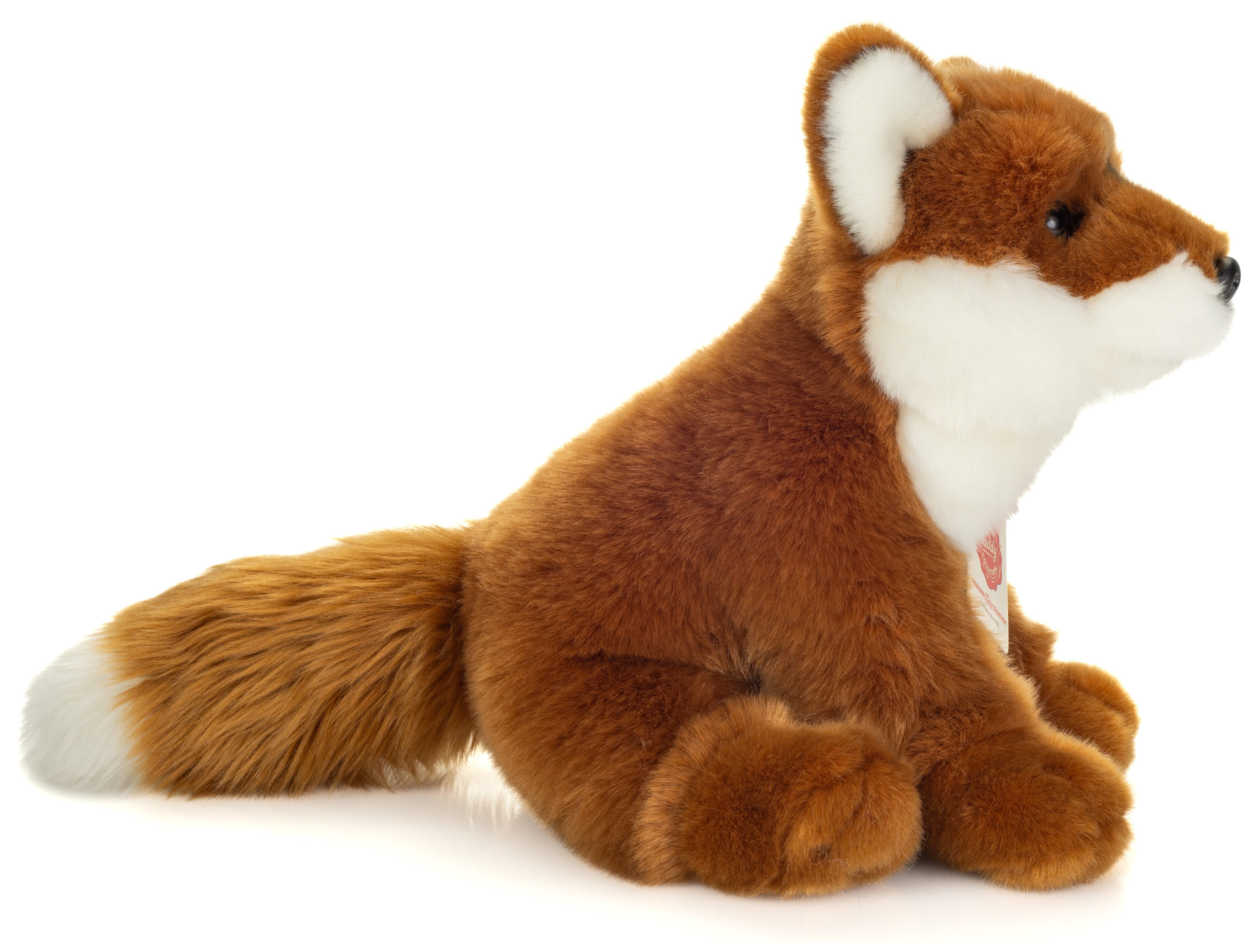 Teddy Hermann® Kuscheltier Fuchs, sitzend, 25 cm, zum Teil aus recyceltem Material