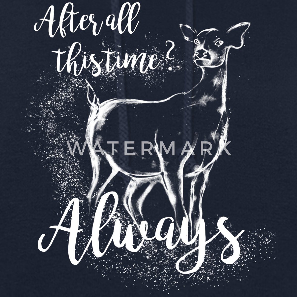 Spreadshirt Hoodie Harry Potter After All This Time Always Damen Hoodie (1-tlg)